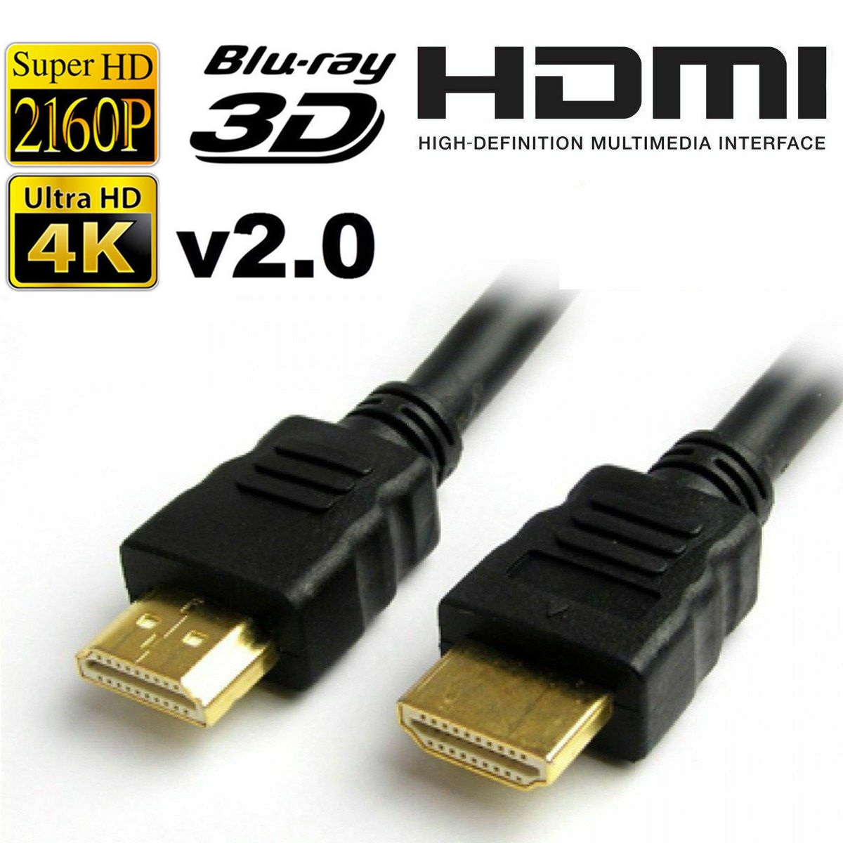 PREMIUM ULTRAHD HDMI CABLE HIGH SPEED 4K 2160p LEAD1m//2m//3m//5m//7m//10m//15m//20m