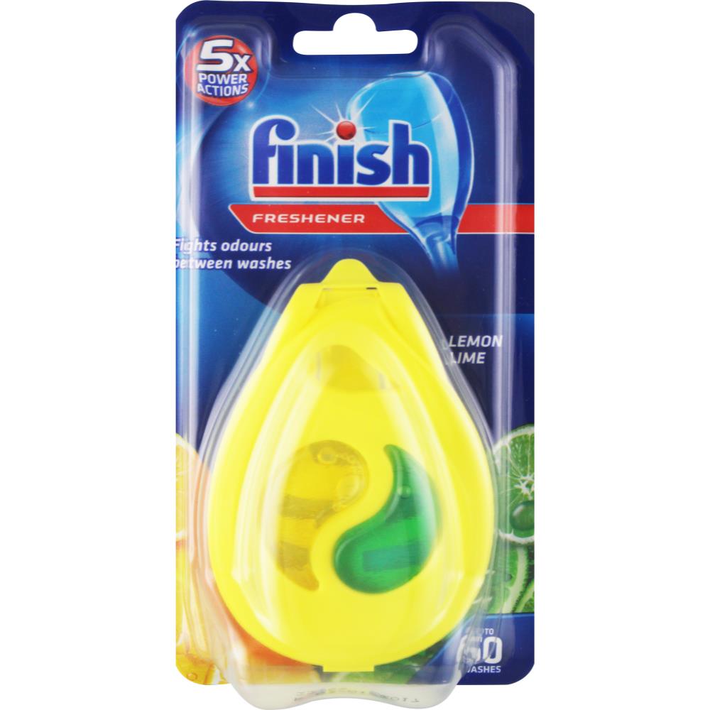 Finish Dishwasher Cleaner Lemon 2 x 250ml Bottles Descales Your