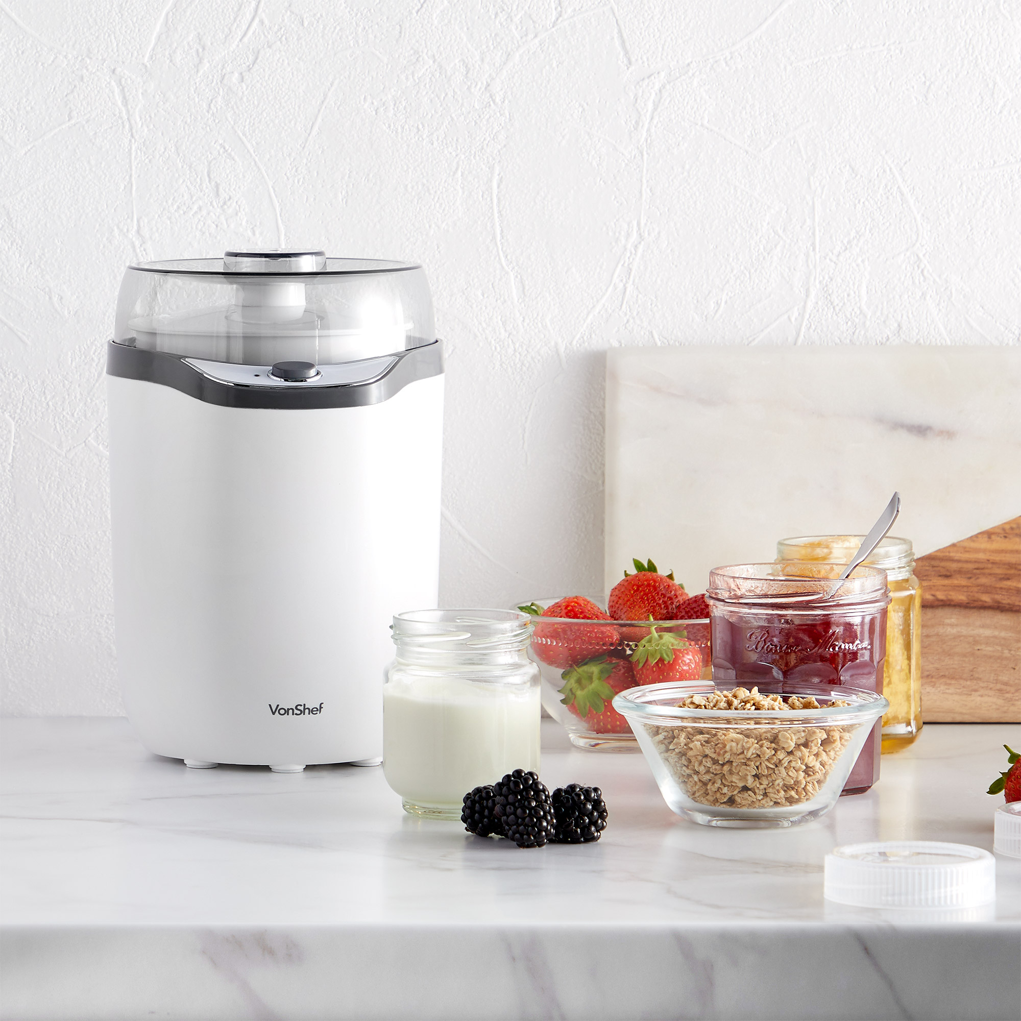 Yogurt Maker Stainless Steel Inner Pot Yogurt Maker Machine With Timer Control Automatic Digital Yoghurt Maker Machine 8 Hour