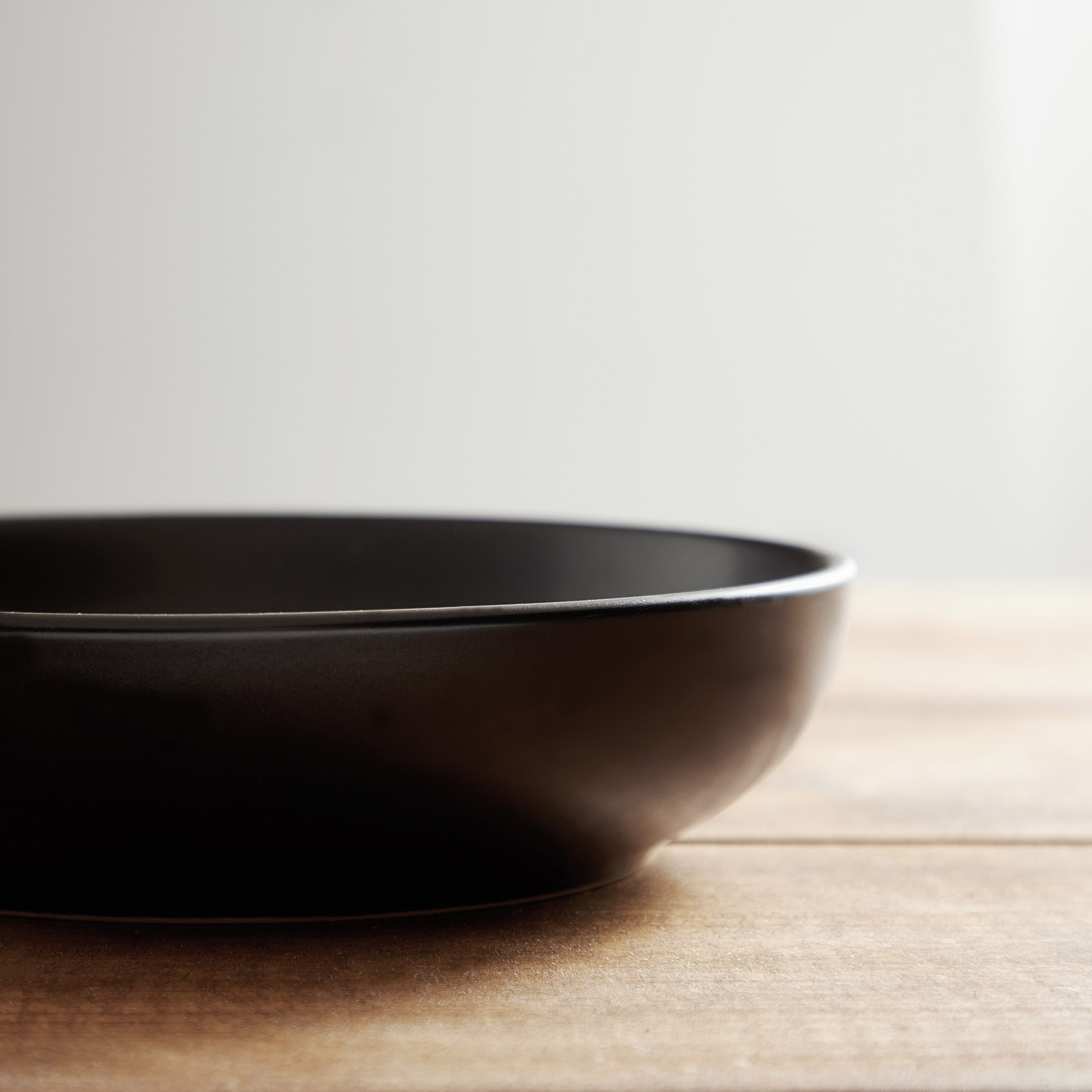 VonShef 4 Piece Matte Black Pasta Bowl Set Ceramic Pasta Bowls eBay