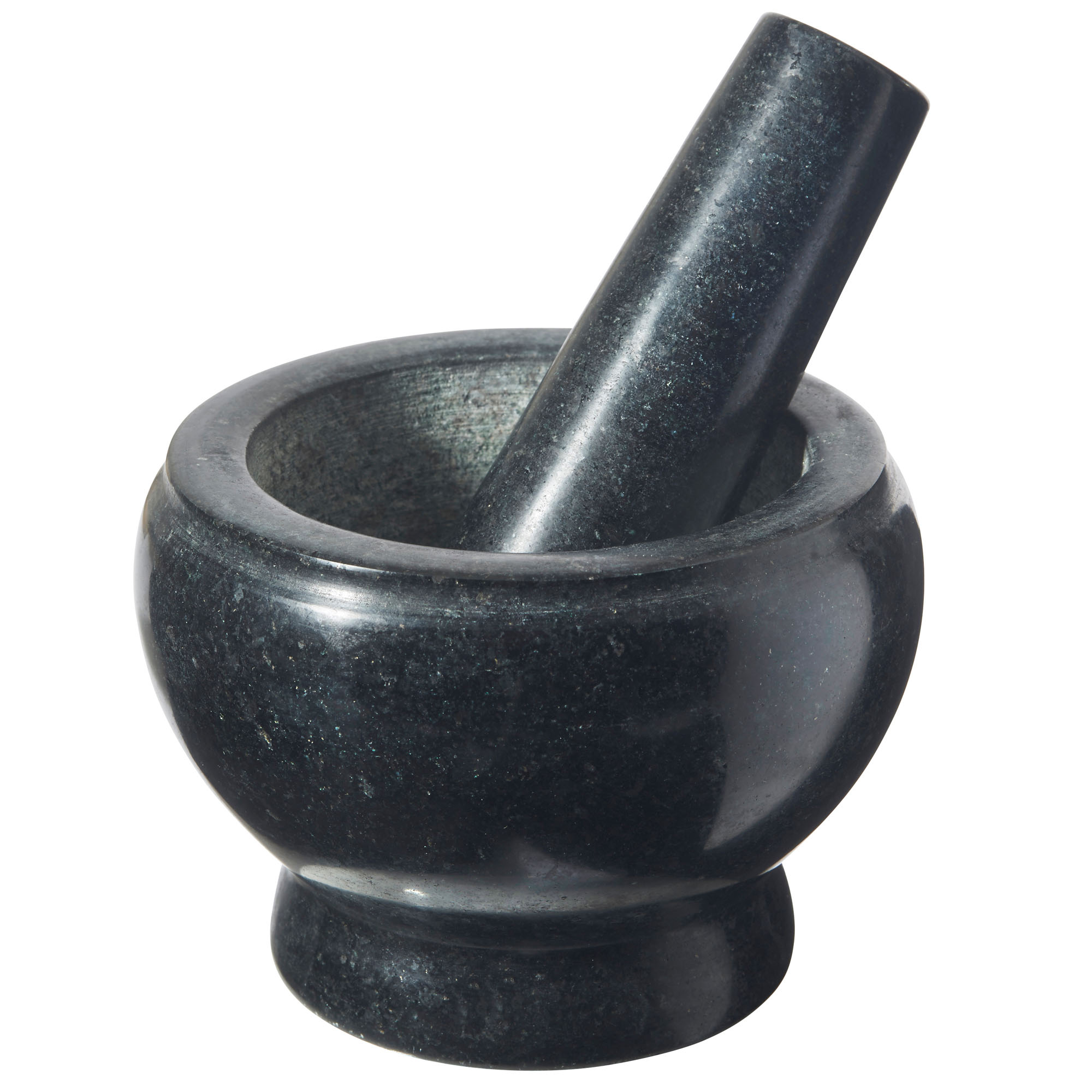 VonShef Solid Natural Granite Pestle and Mortar Grinder Spice & Herb