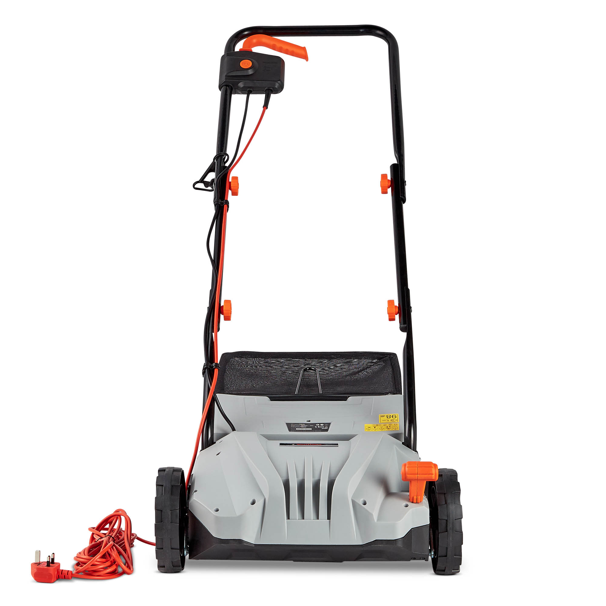 VonHaus 1300W Lawn Rake Electric Raker 4 Depth Settings & 32cm