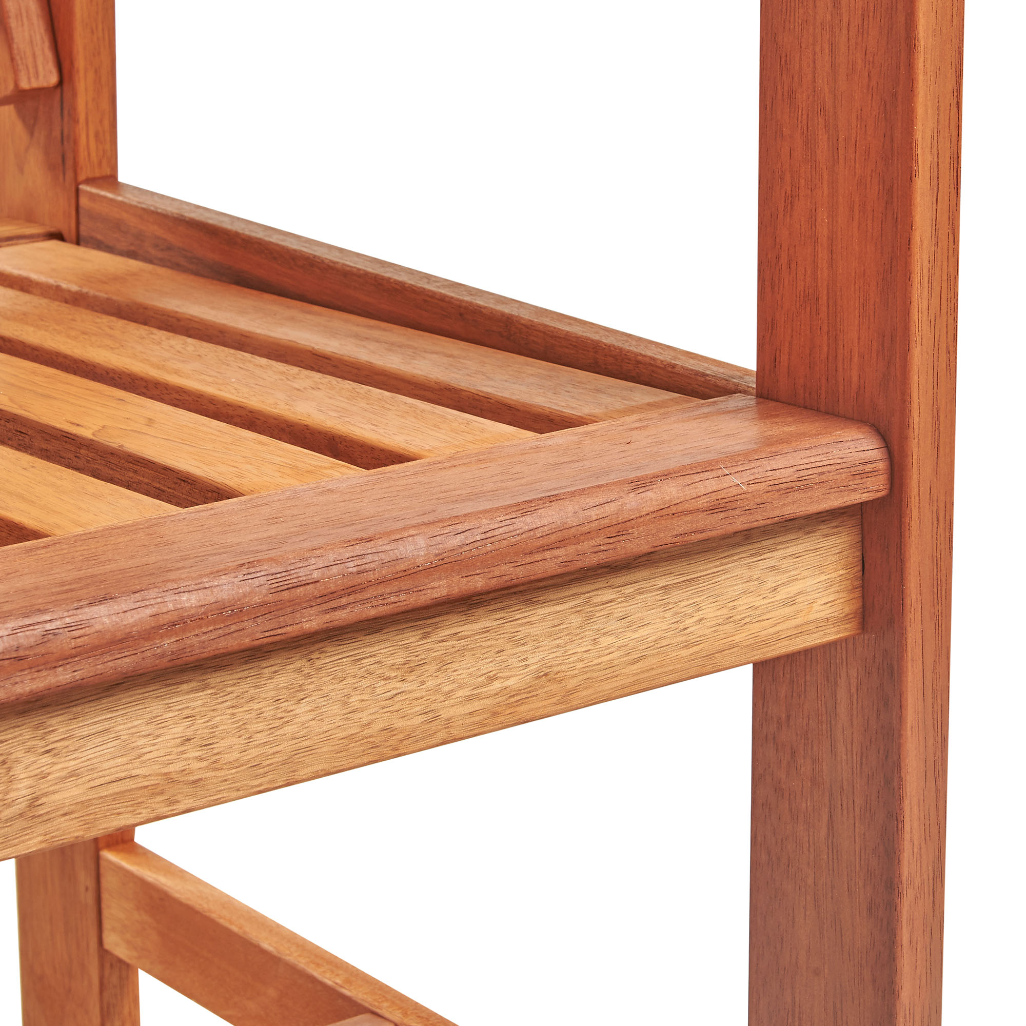 VonHaus Garden Bench | Medium 2 Seater Wooden Outdoor ...