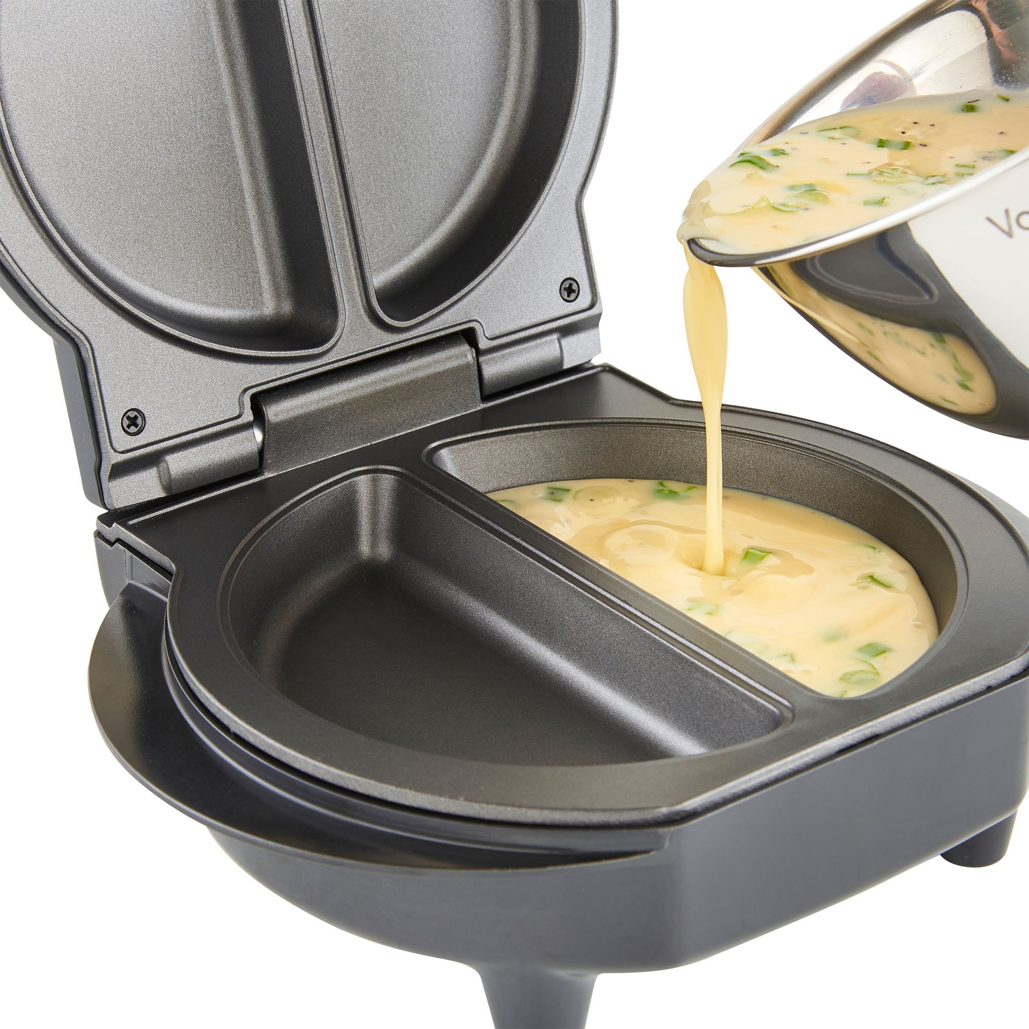VonShef Omelette Maker Electric Non Stick Egg Fryer Pan Cooker