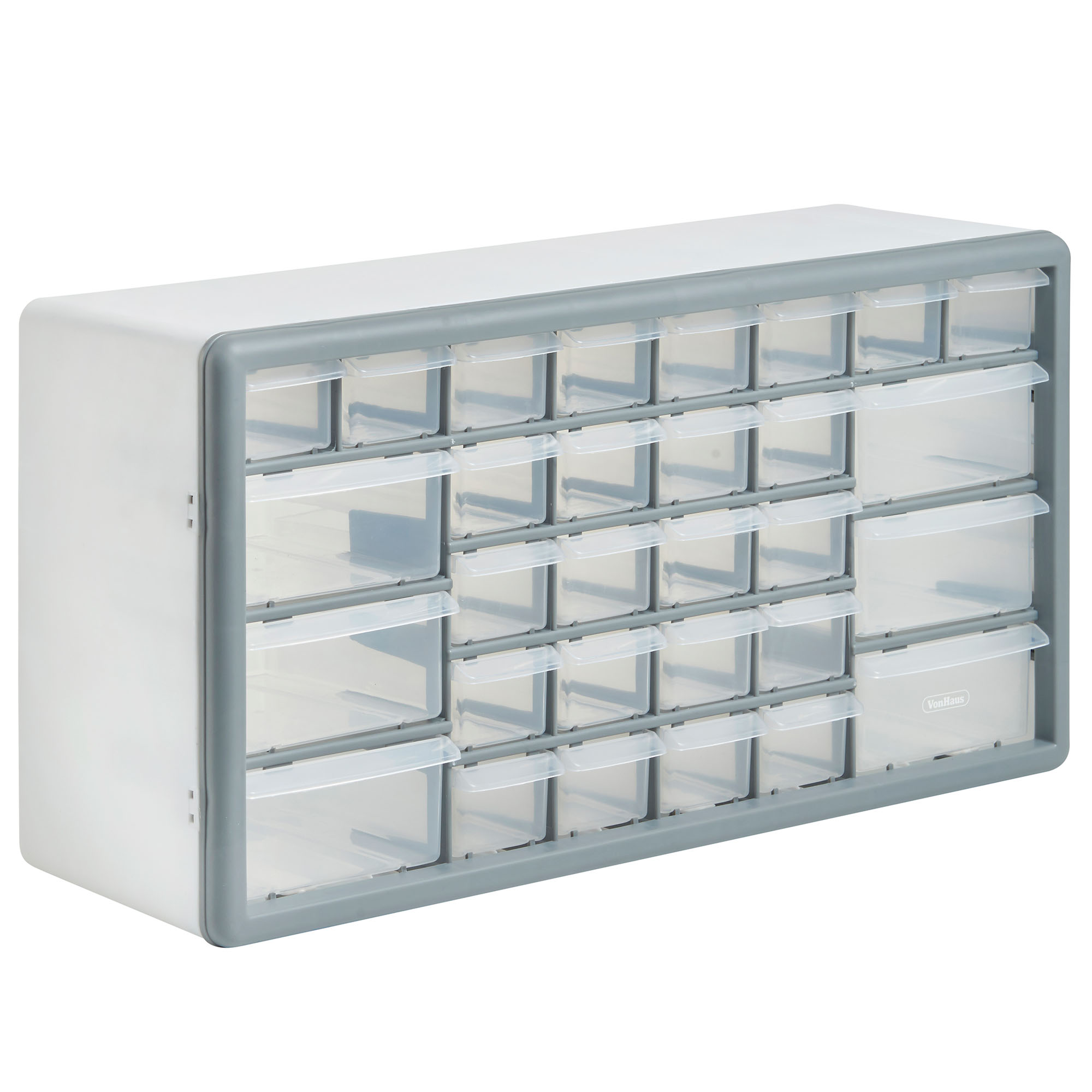 VonHaus 30 Drawer Parts Storage Organiser Home Garage Tool DIY