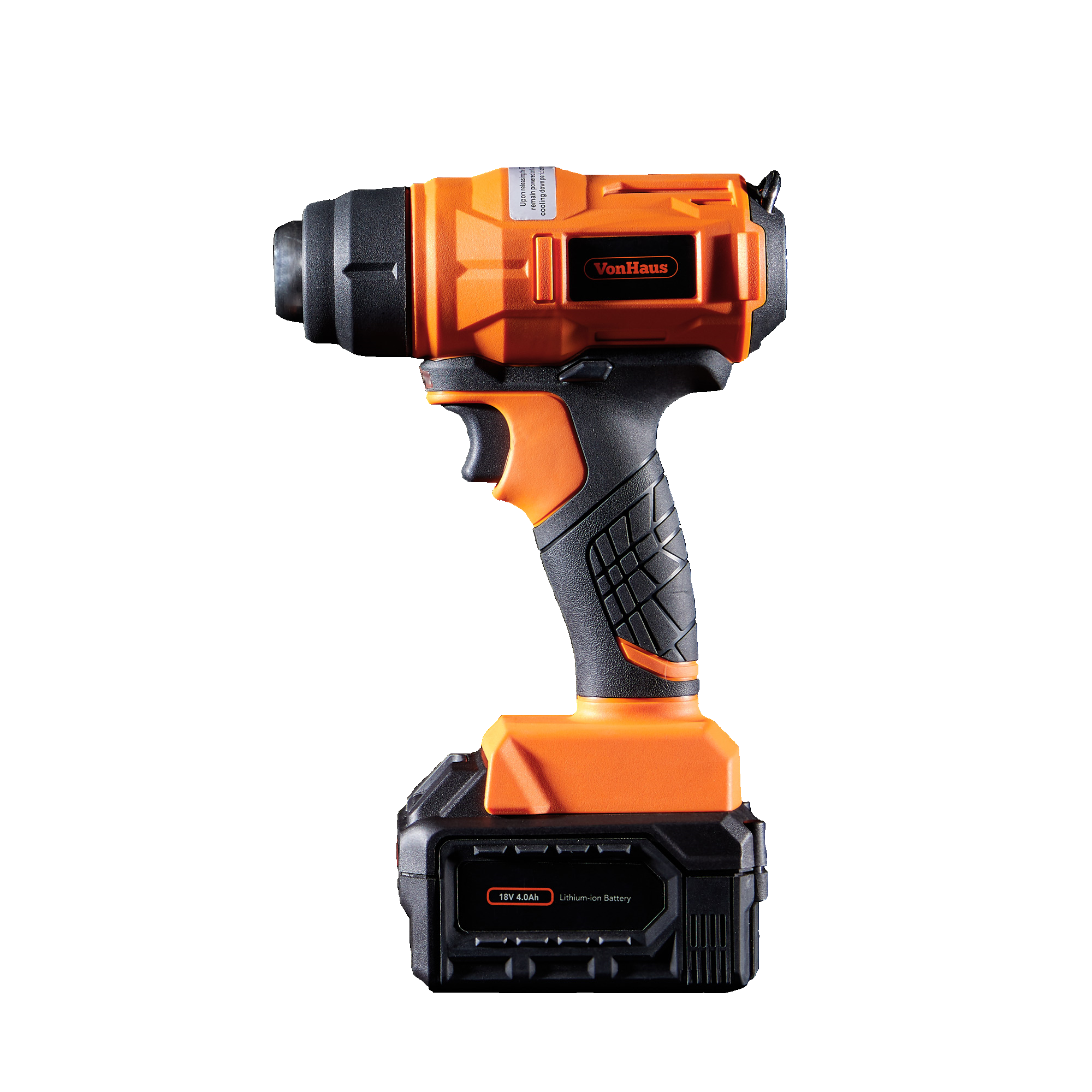 VonHaus 18V Cordless Heat Gun with 4Ah Battery and Charger eBay