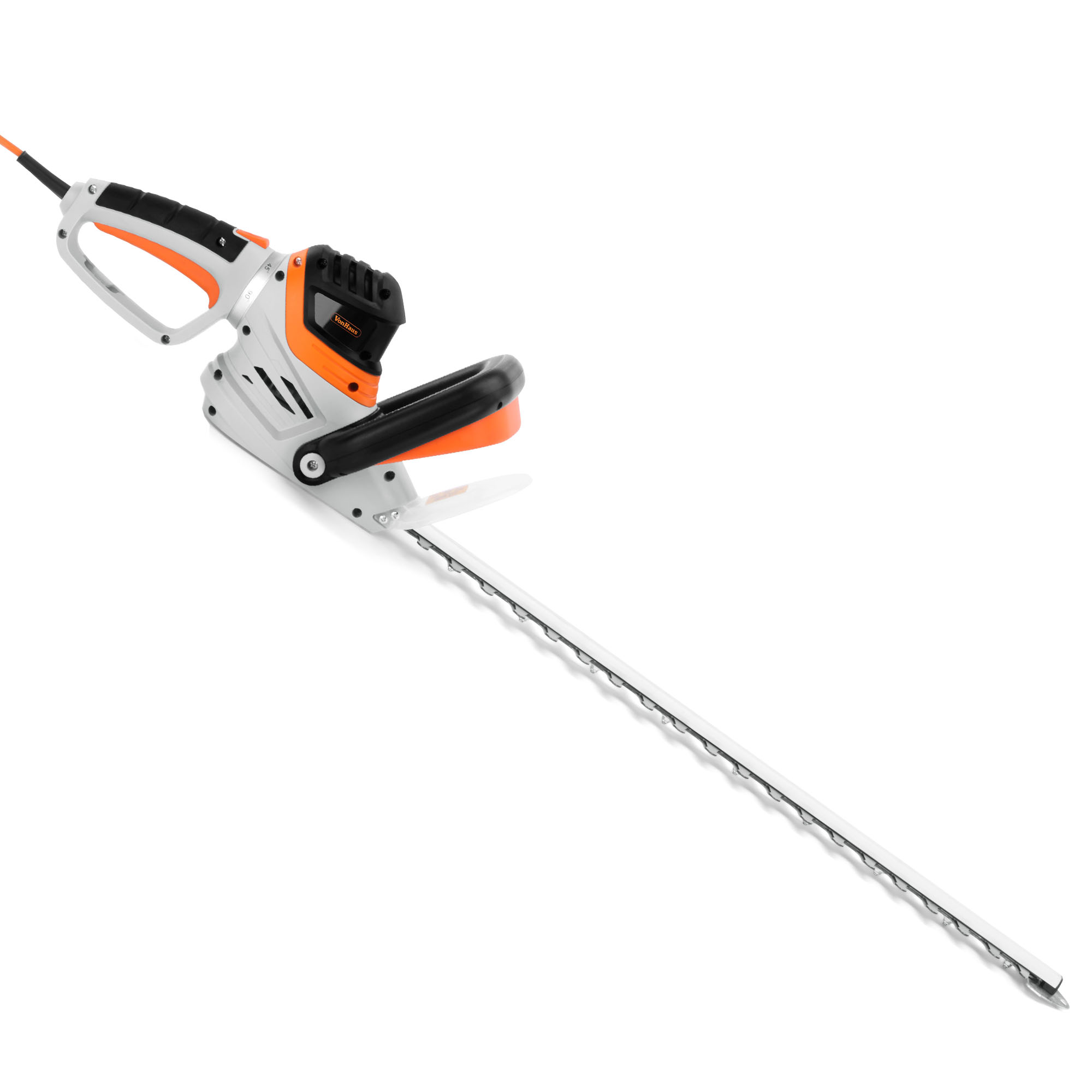 VonHaus 710W Rotating Handle Electric Hedge Trimmer Cutter 61cm Blade and Cover 5060192524758 eBay