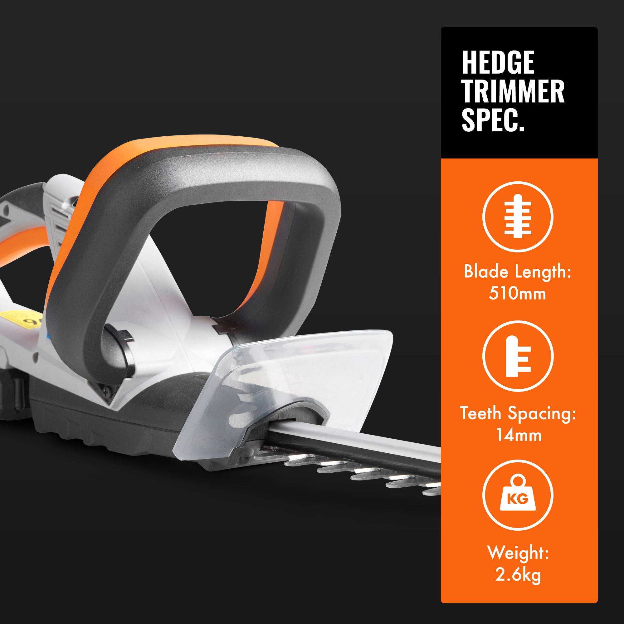 Part of the 20V Max Lithium-ion G Range Hedge Trimmer VonHaus 20V Max