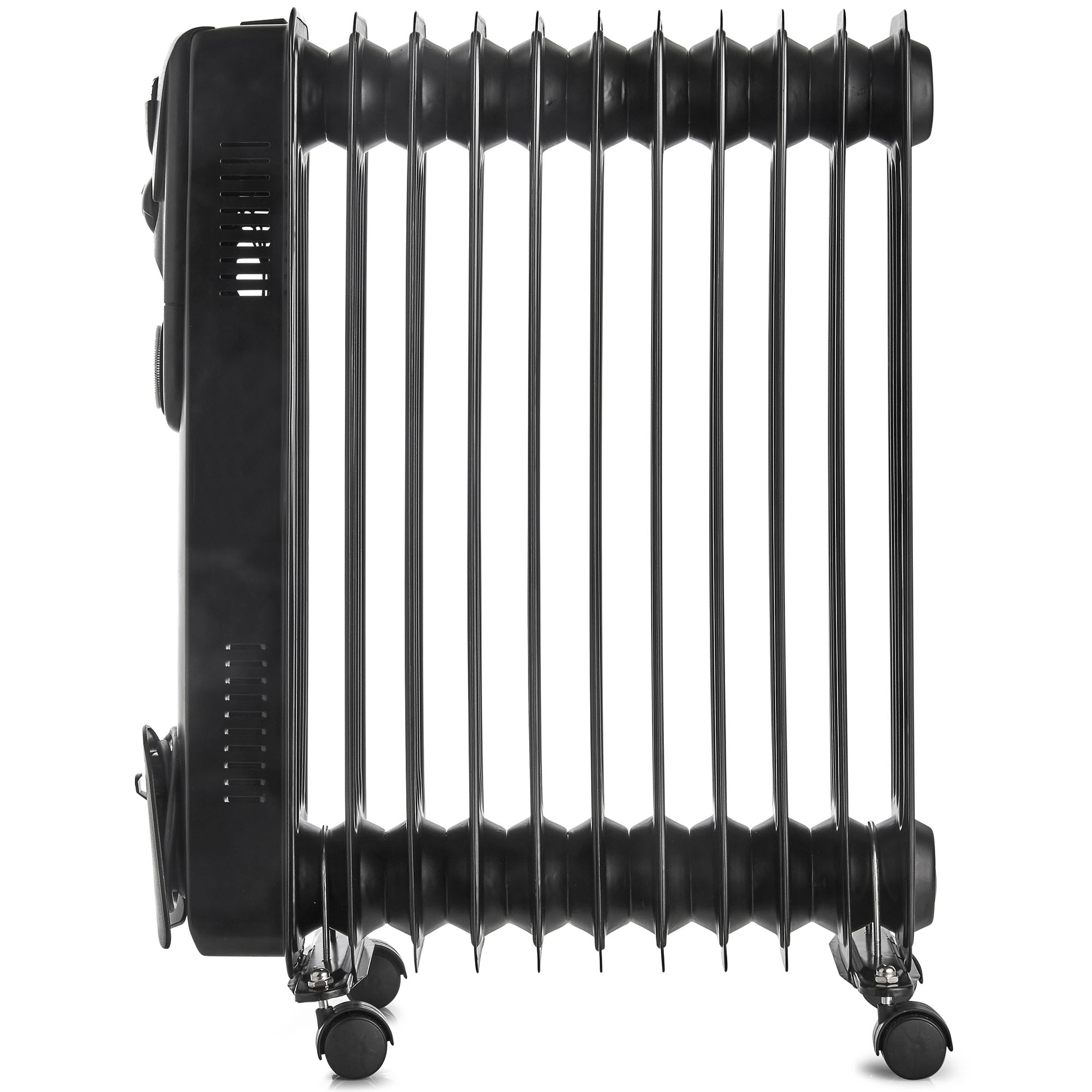 VonHaus Oil Filled Radiator 11 Fin 2500W Portable Electric Heater with