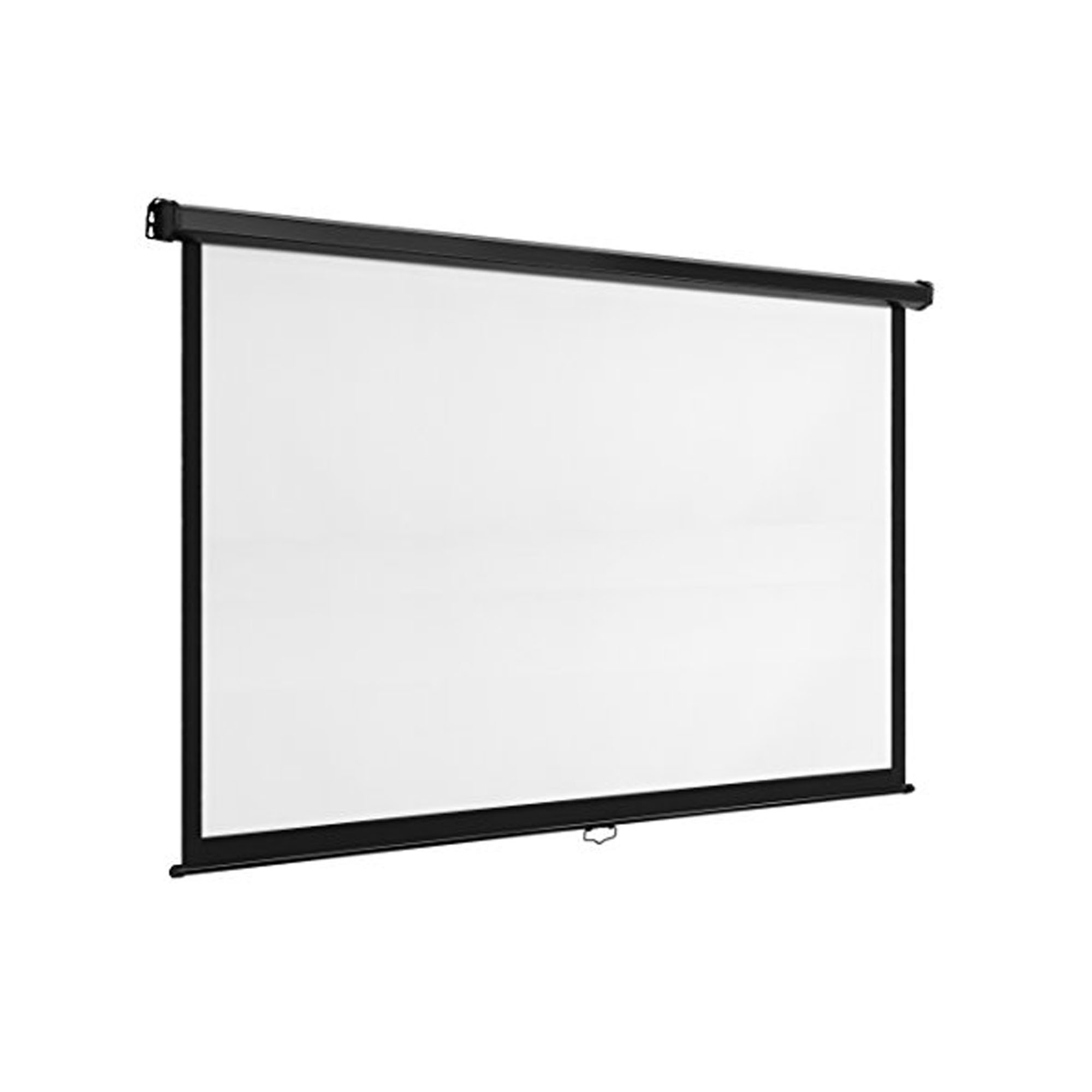 VonHaus 78 Inch Pull Down Projector Screen 169 Aspect Ratio Self