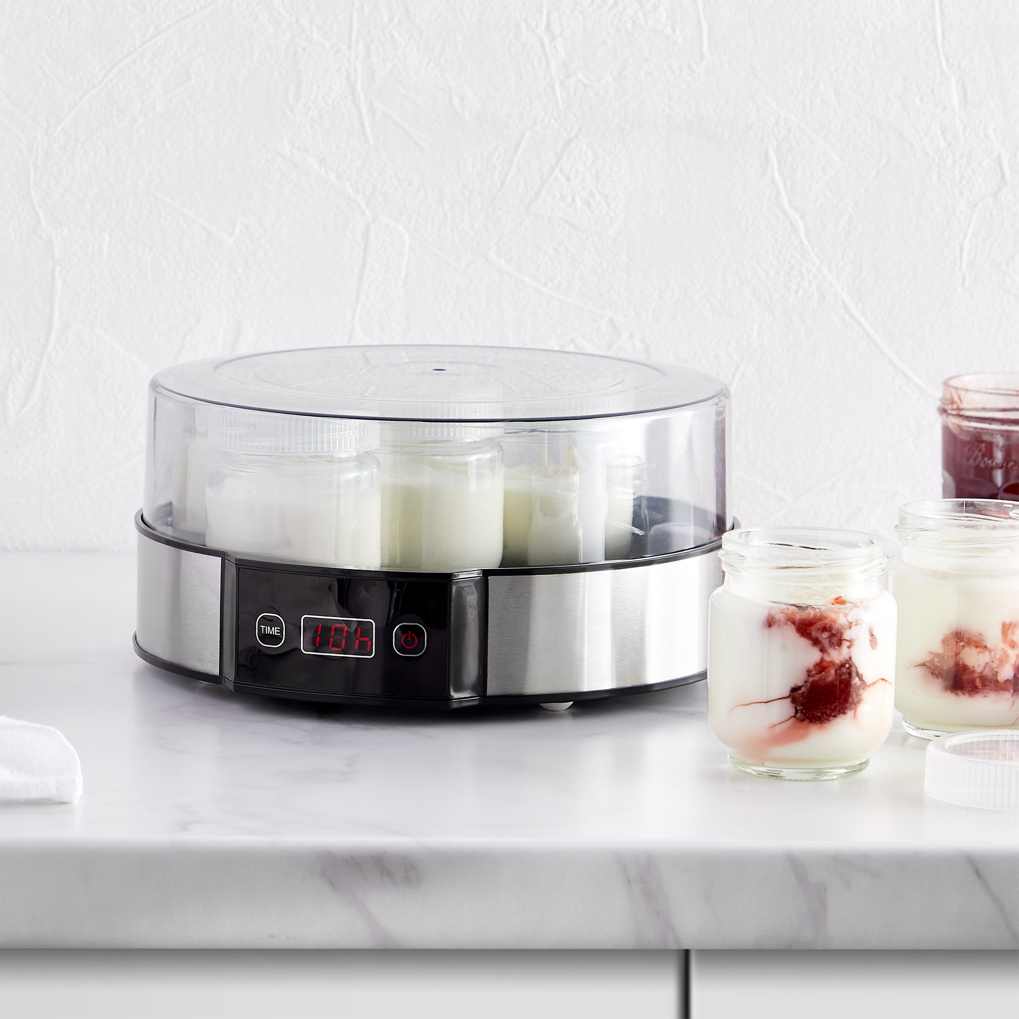 Yogut Make Automatic Digital Yoghut Make Machine With 8