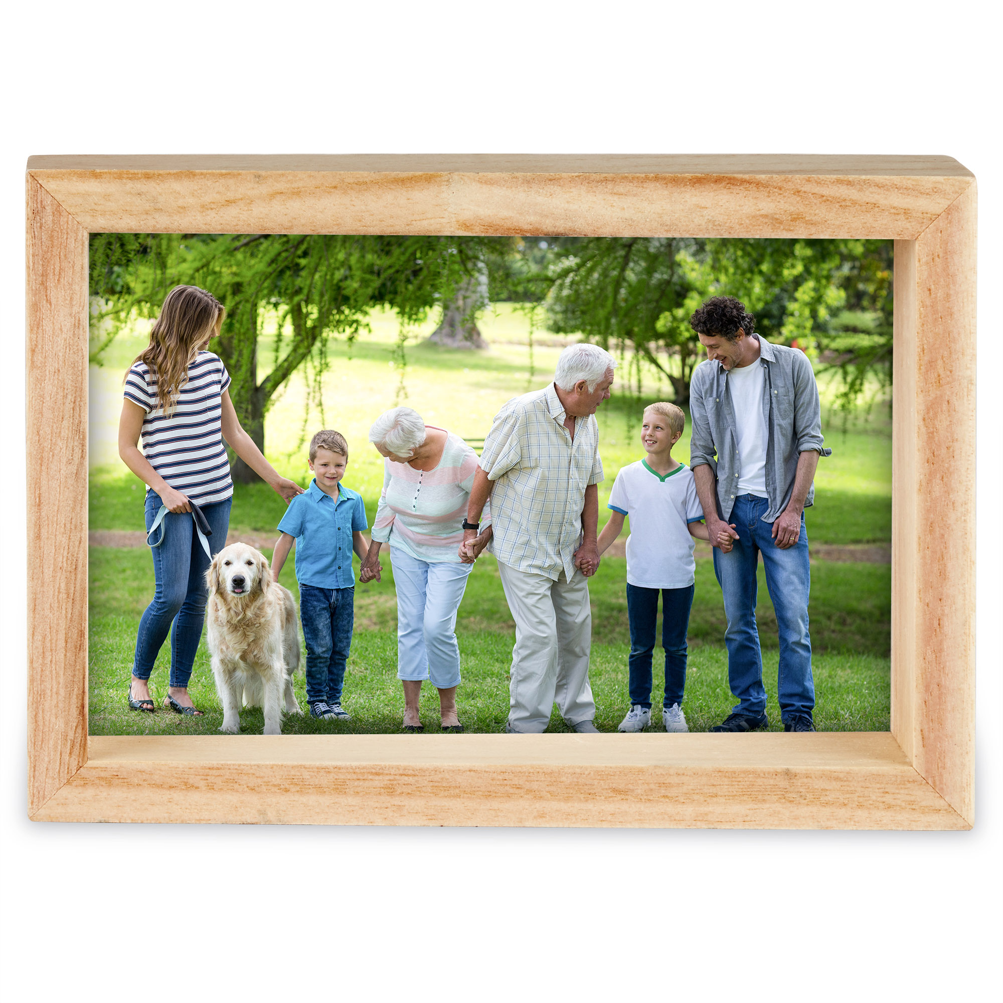 Vonhaus Single Photo Frame Freestanding Hanging Picture Display 6 Sentinel Vonhaus Freestanding Single Photo Frame