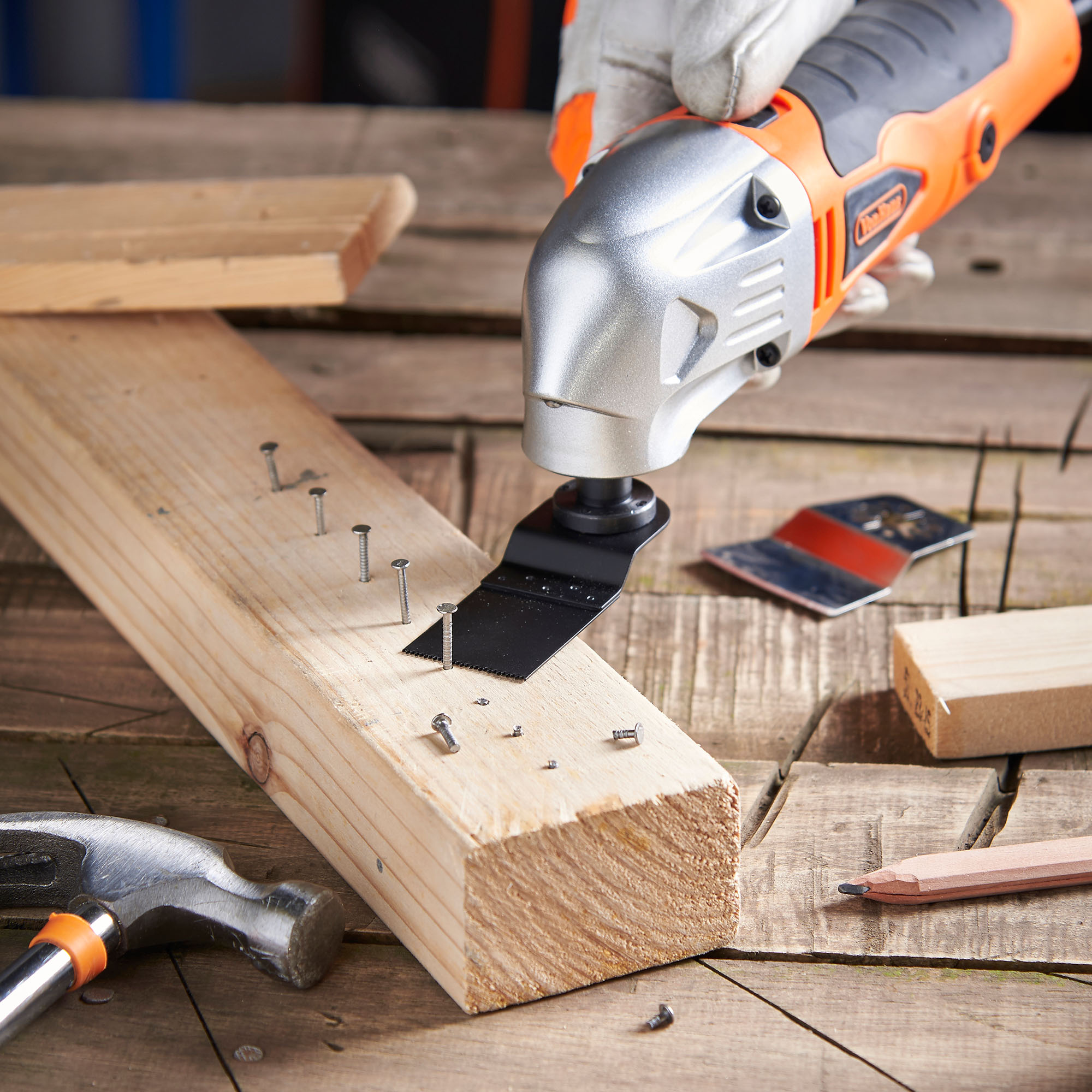 VonHaus 280W Oscillating Multi tool Detail Sander 15Pc Accessory Kit