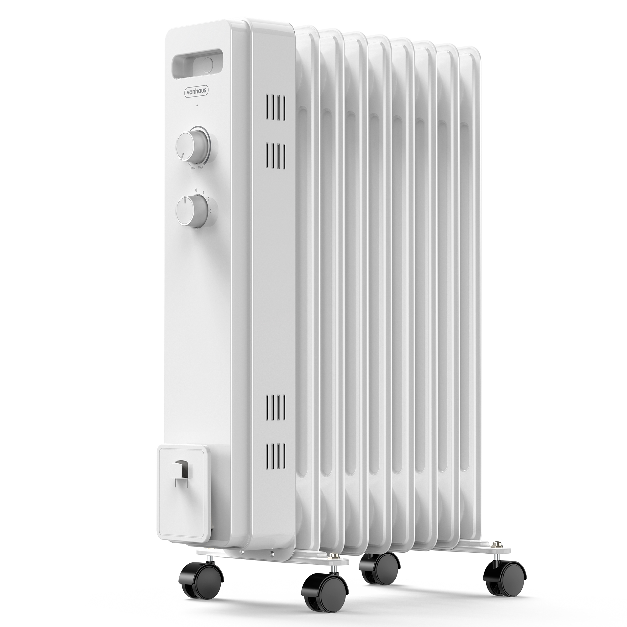 VonHaus Oil Filled Radiator Fin, Oil Heater Portable Electric