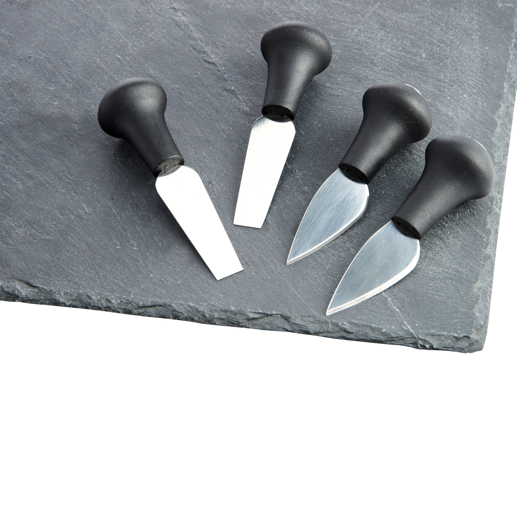 VonShef Cheese Board / Tapas Set & Dipping Set with Slate, Knife Set and Dishes eBay