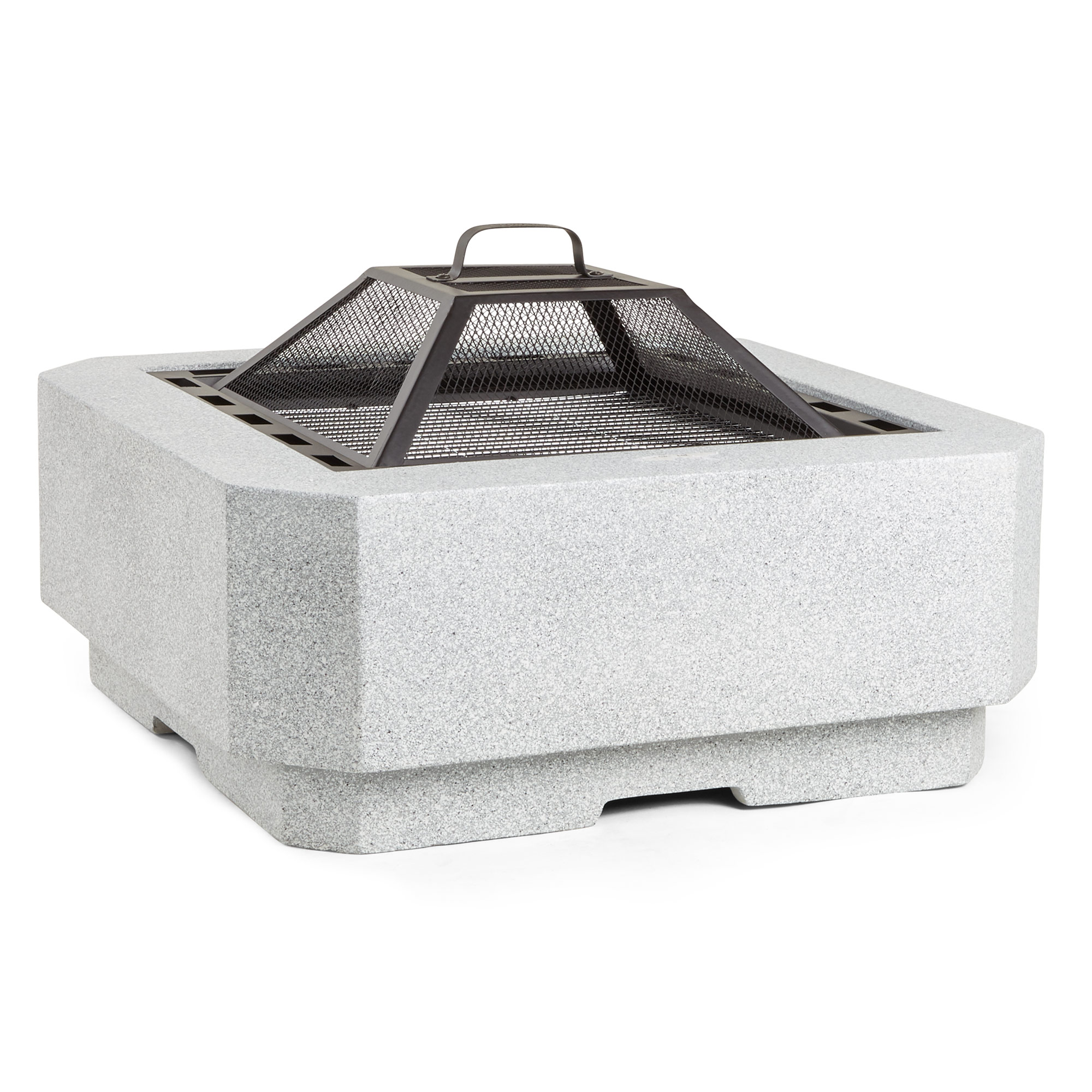 vonhaus square fire pit
