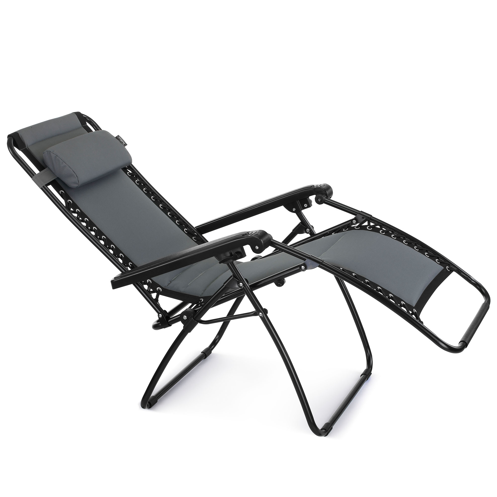 VonHaus Padded Zero Gravity Chair - Outdoor Garden Patio Sun Lounger