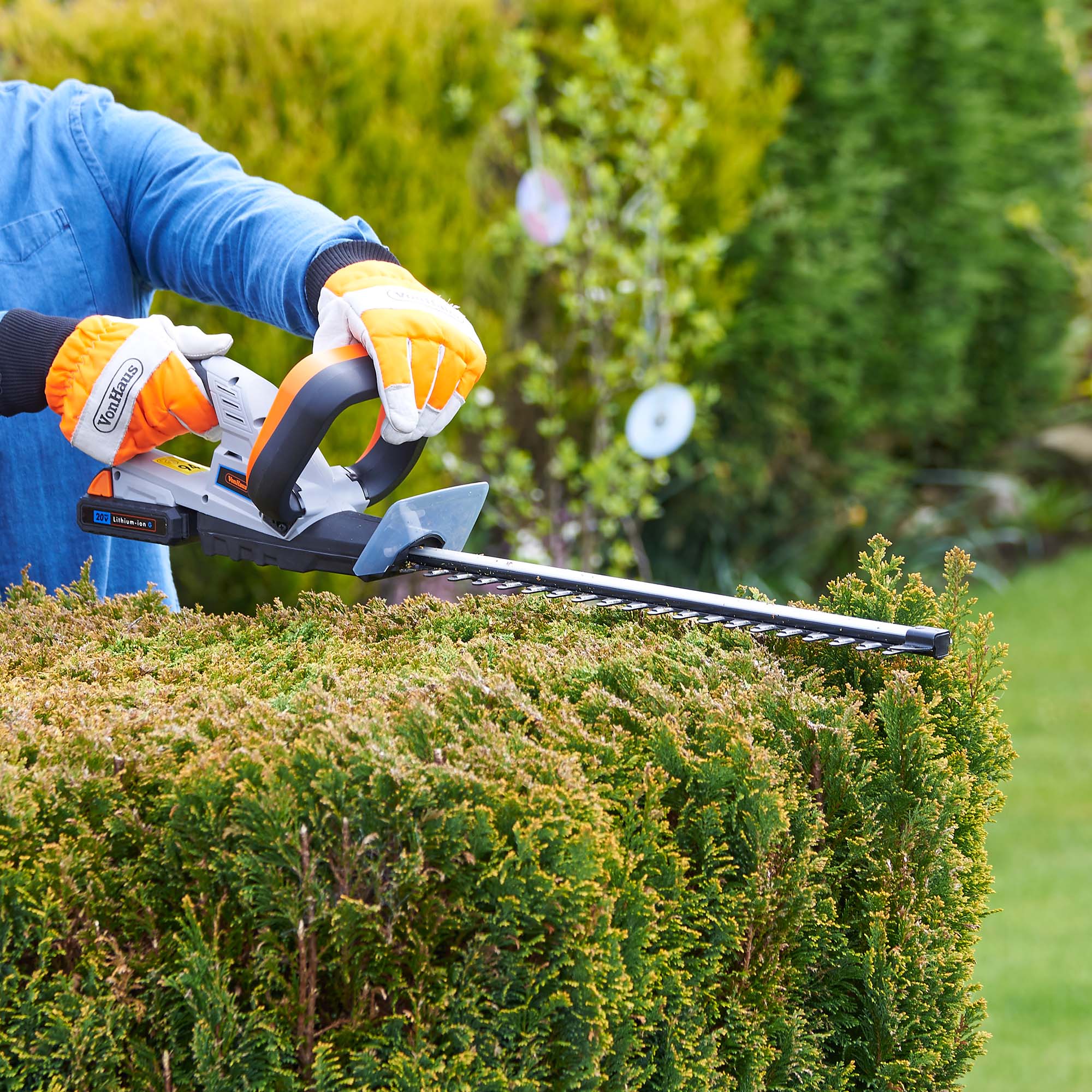 VonHaus 20V Max. Hedge Trimmer Part of the 20 Volts. Lithiumion G Range 5060351495585 eBay