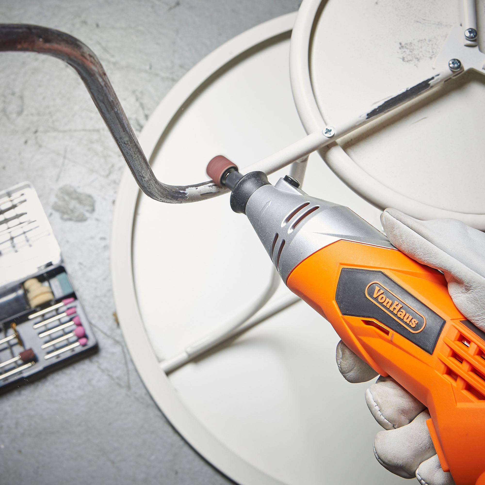 VonHaus Rotary Multi tool 170W with Variable Speed & 120pc Accessory