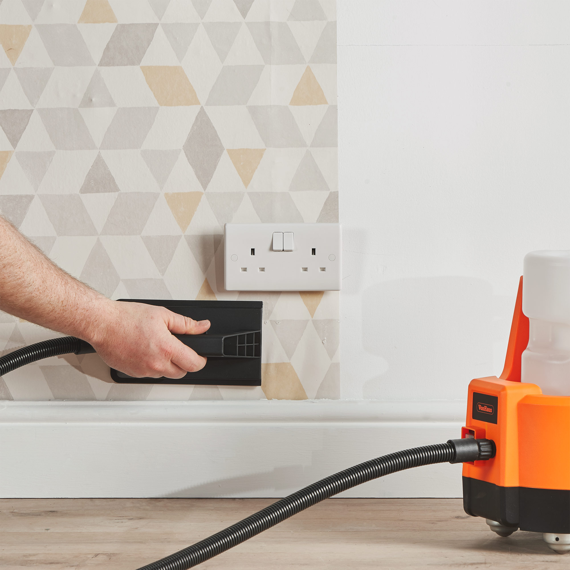 VonHaus Wallpaper Steamer//Stripper//Remover with Fast 2 Min Heat Up FAST