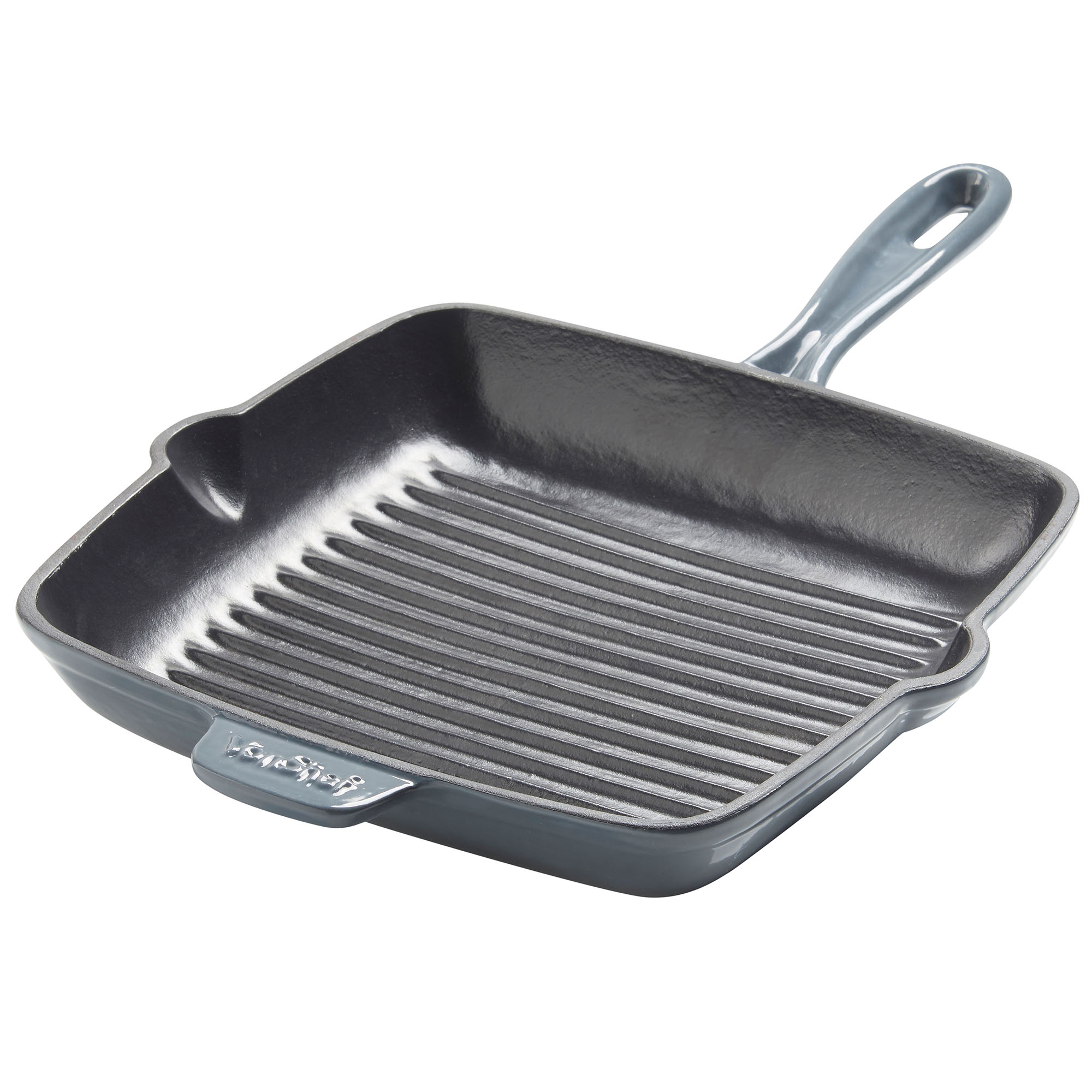 Vonshef 26cm Griddle Pan Grey Cast Iron Non Stick Square Induction Grill Frying 5060192521870 Ebay 