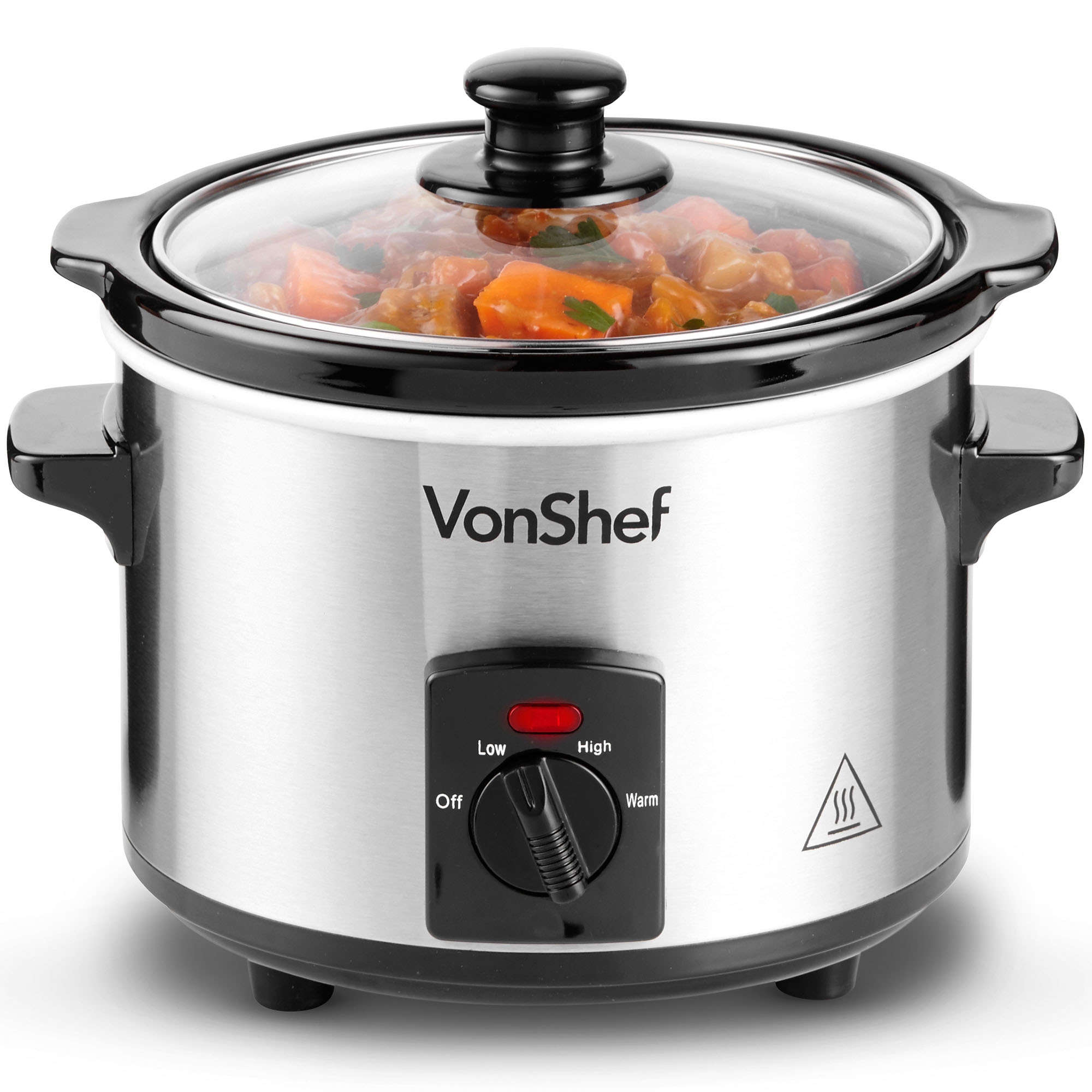 VonShef 1.5L Slow Cooker 