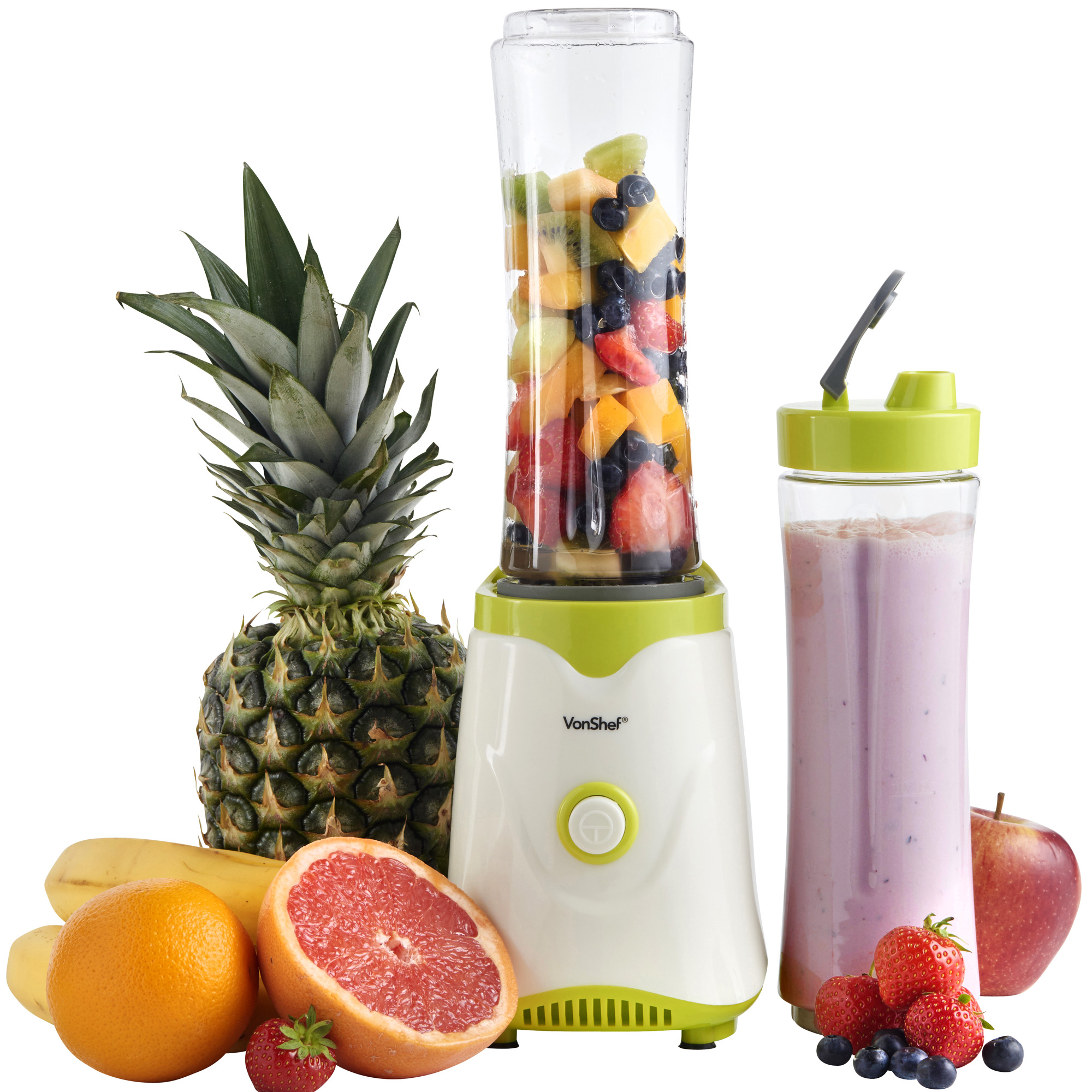 VonShef Personal Sports Blender Smoothie Maker Protein Shake Fitness