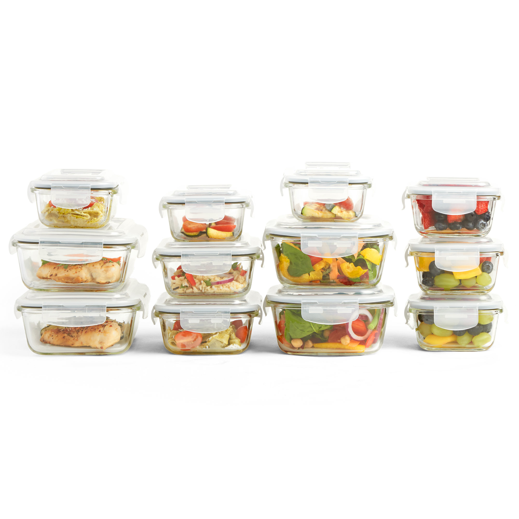 costco glass tupperware set