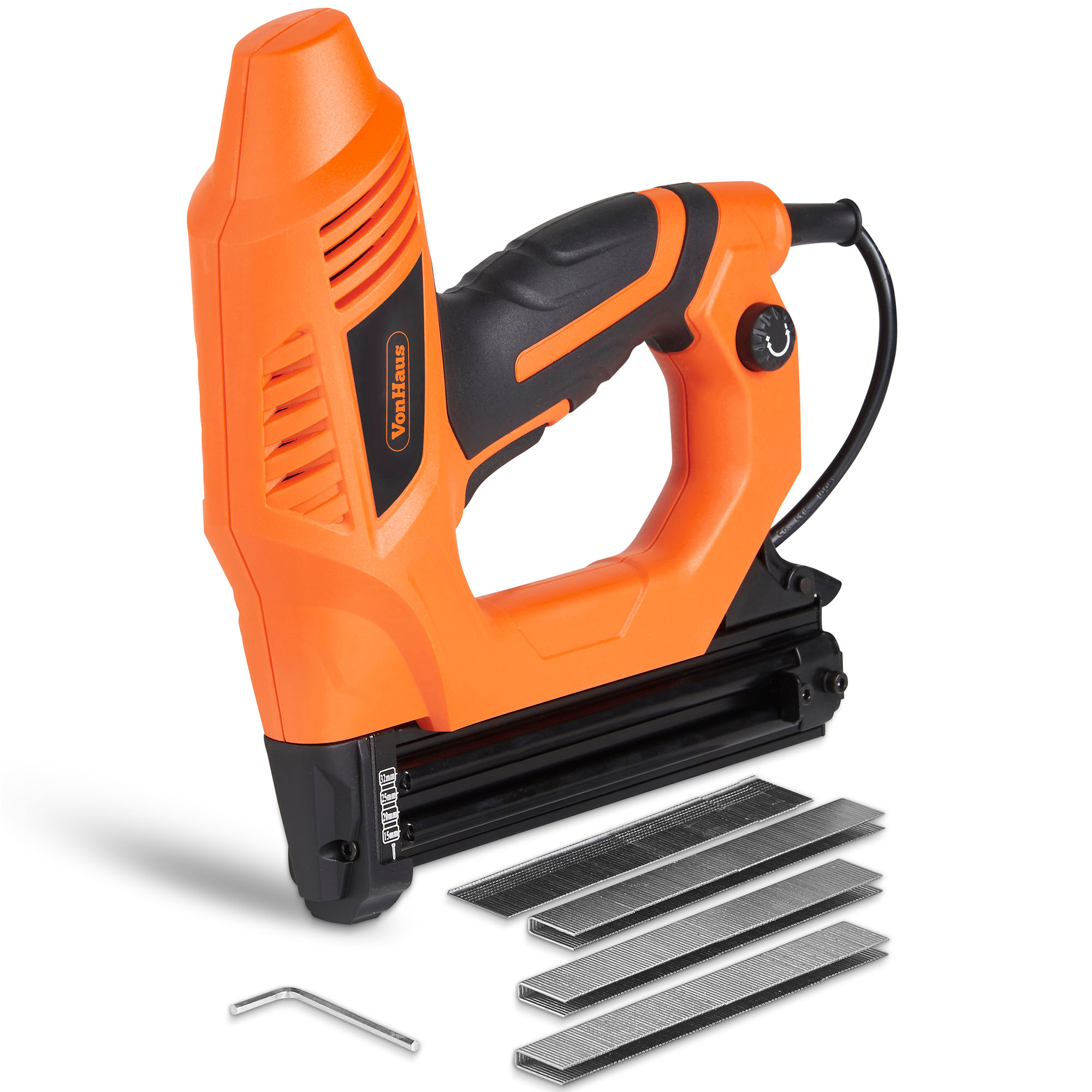 VonHaus 9A Electric Tacker / Staple Gun 2in1 Stapler / Nailer/ Nail