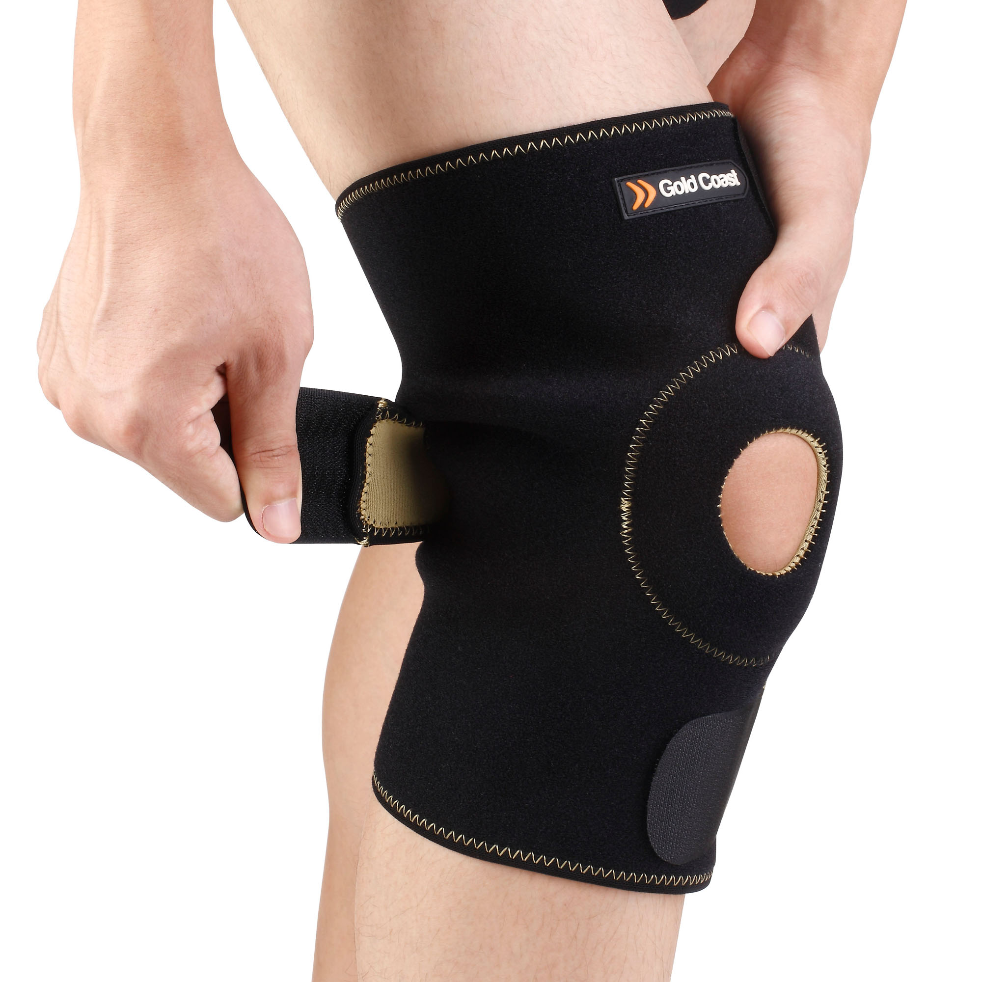 Gold Coast Patella Knee Support | Neoprene Elastic Adjustable Brace ...