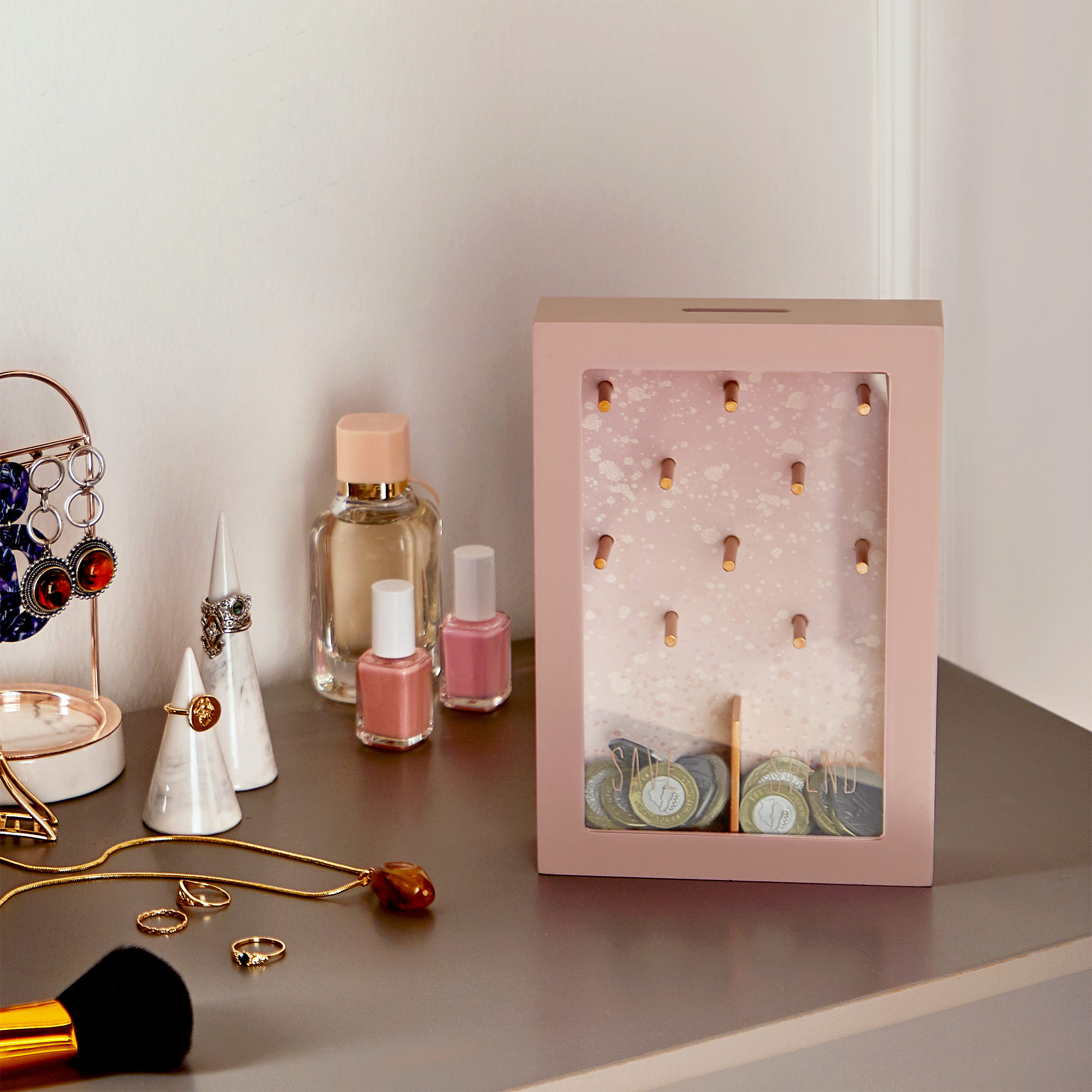 spend save money box