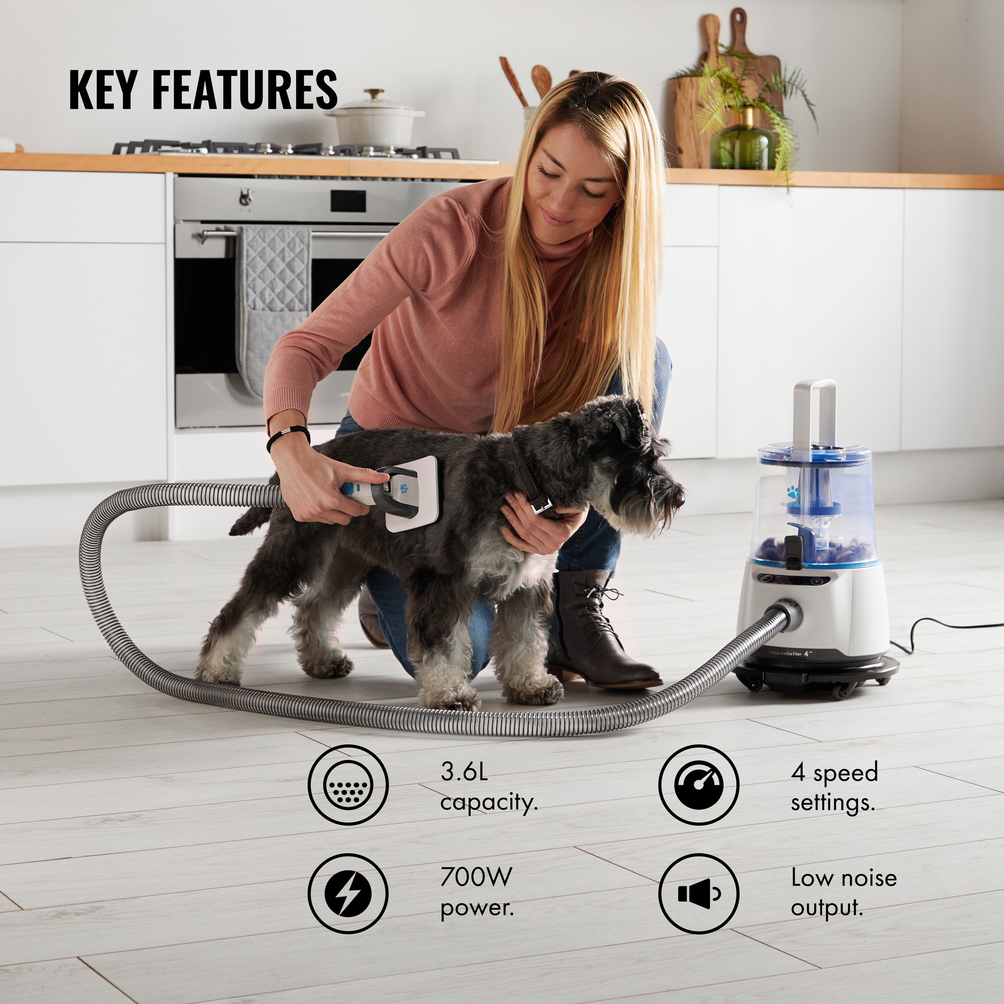 dog clippers with vacuum attachment