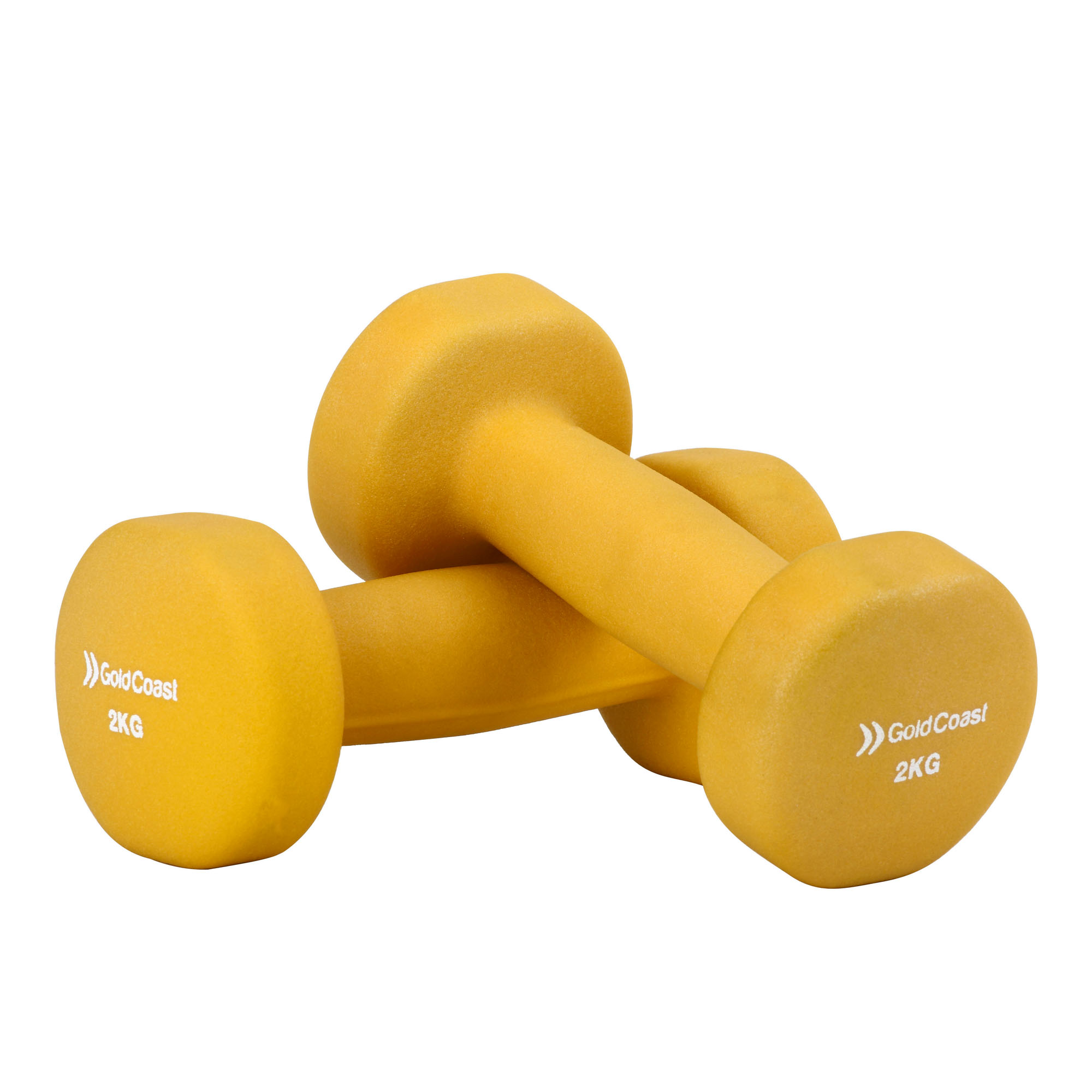 Free Weights for Strength Training in the Gym or Home Fitness Gold Coast 12kg Neoprene Dumbbell Set with Rack Storage Stand Included 
