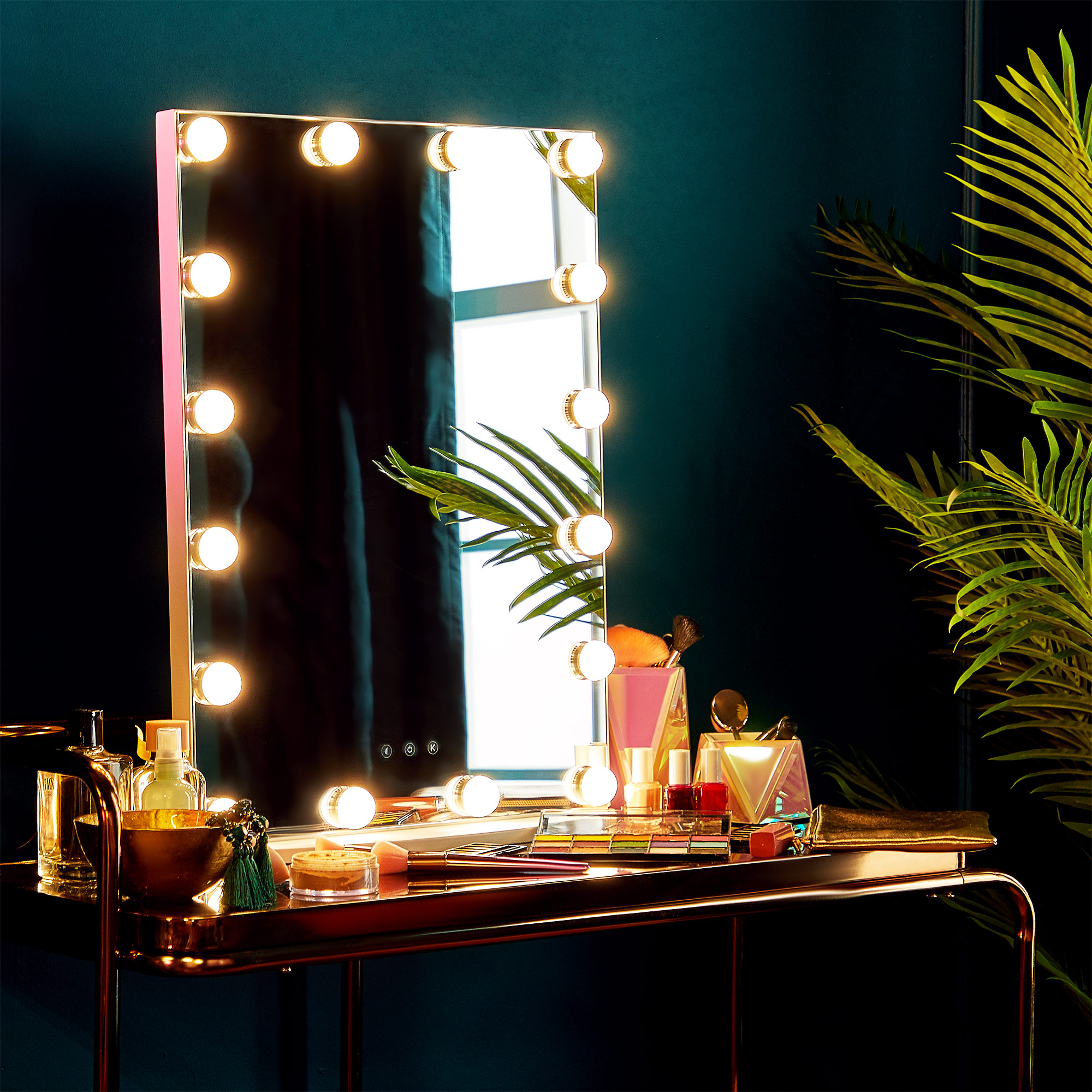 Beautify Hollywood Mirror With LED Lights Vanity Dressing Makeup