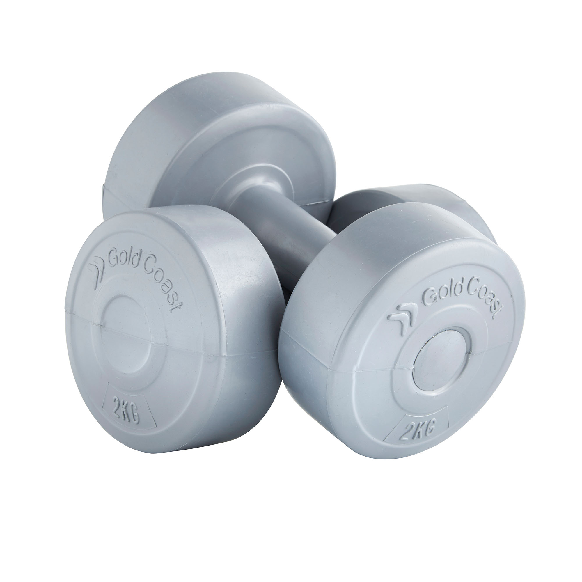 Gold Coast 12kg Vinyl Dumbbell Set Free Weights Weight Training Gym