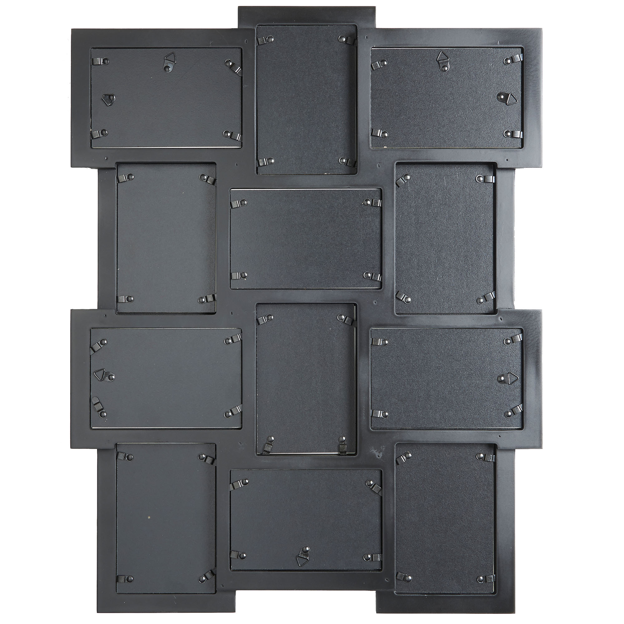 Vonhaus 12x Collage Picture Frames 4x6 Photos Family Home Wall Sentinel Vonhaus Wooden Collage Photo Frame To Hold 12 4 X 6 Inch Photographs