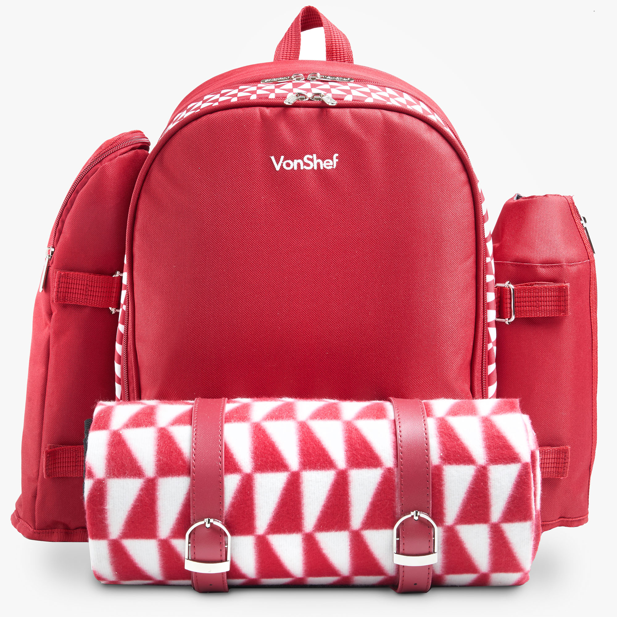 vonshef picnic backpack for 4