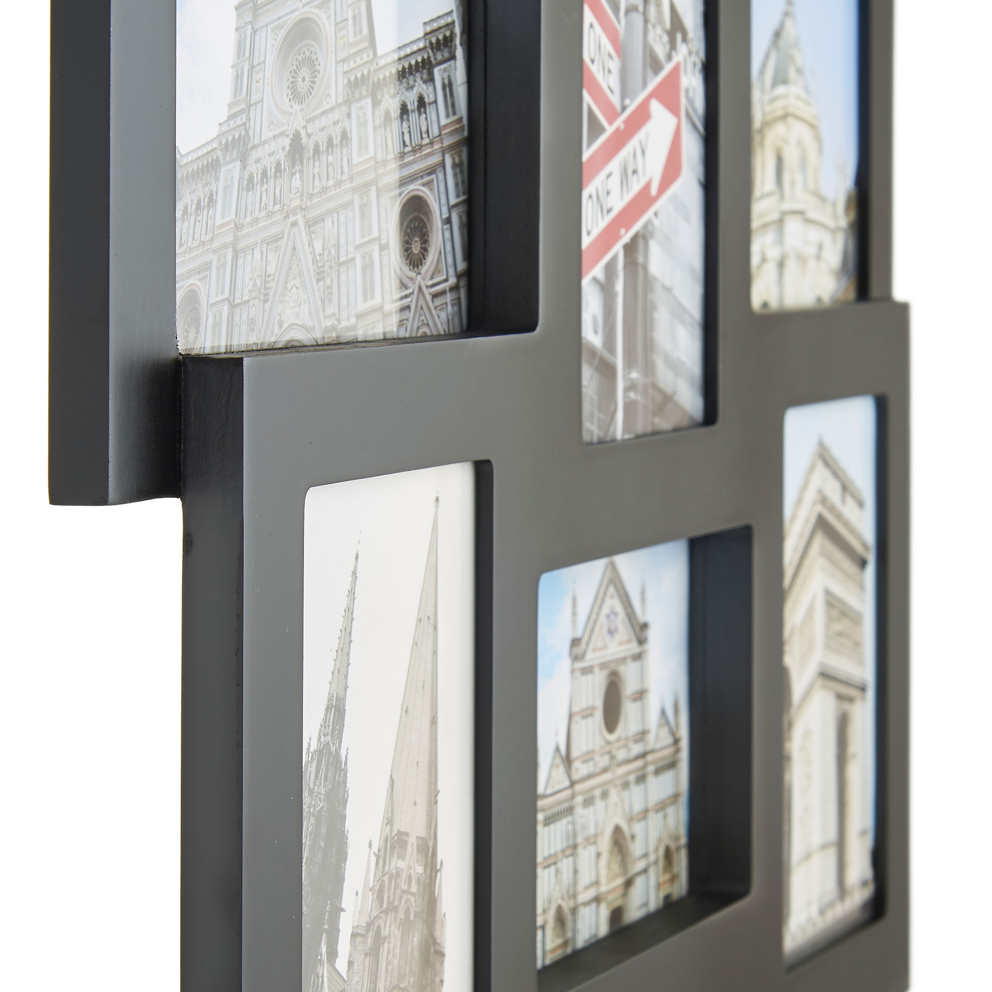Vonhaus 12x Collage Picture Frames 4x6 Photos Family Home Wall Sentinel Vonhaus Wooden Collage Photo Frame To Hold 12 4 X 6 Inch Photographs