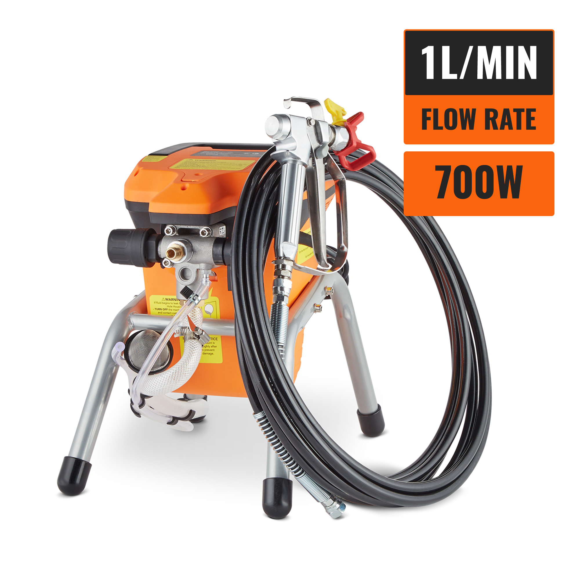 VonHaus 3200PSI Airless Paint Sprayer Powerful Spray Gun with Extension
