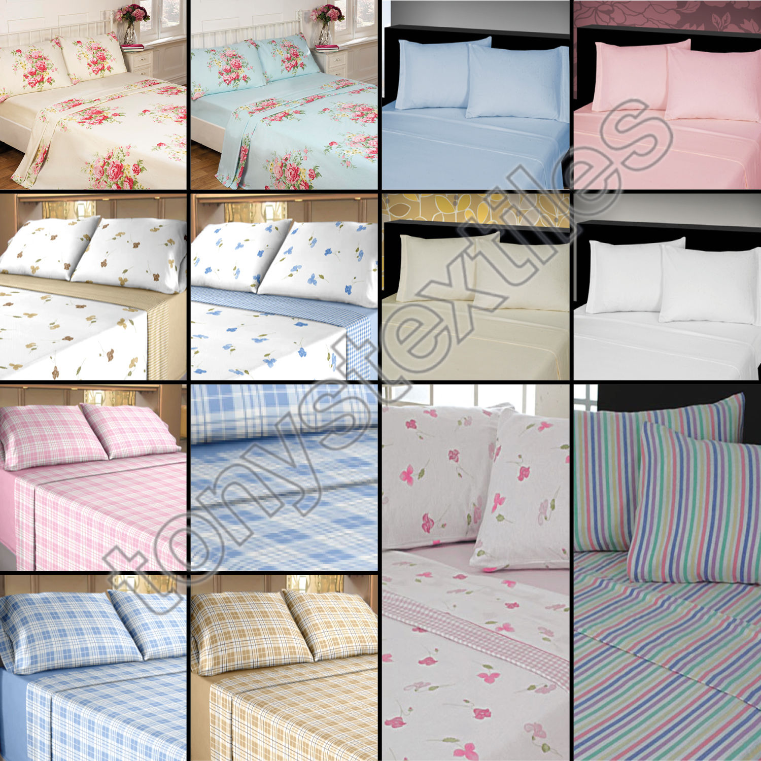 Thermal 100 Brushed Cotton Flannelette Bedding Sheet Set Fitted Flat Pillowcase Ebay 