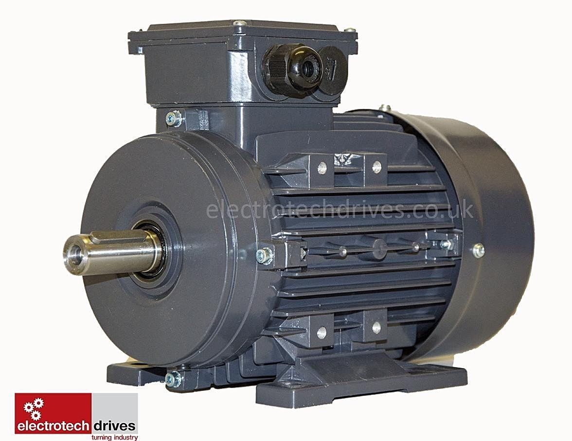 3 PHASE ELECTRIC MOTOR 0.37KW TO 11KW 1400RPM 2800RPM 2 POLE 4 POLE ...