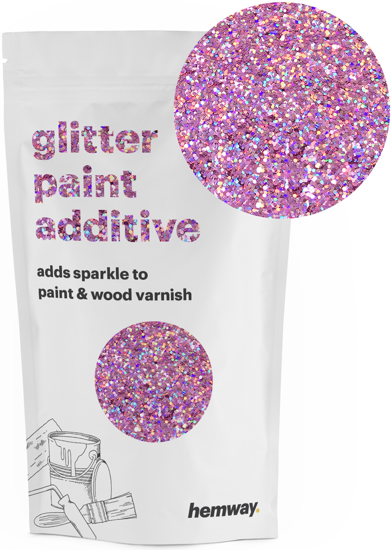 Hemway Glitzer Wand Farbe Grob 0.6mm Additiv Für Emulsion