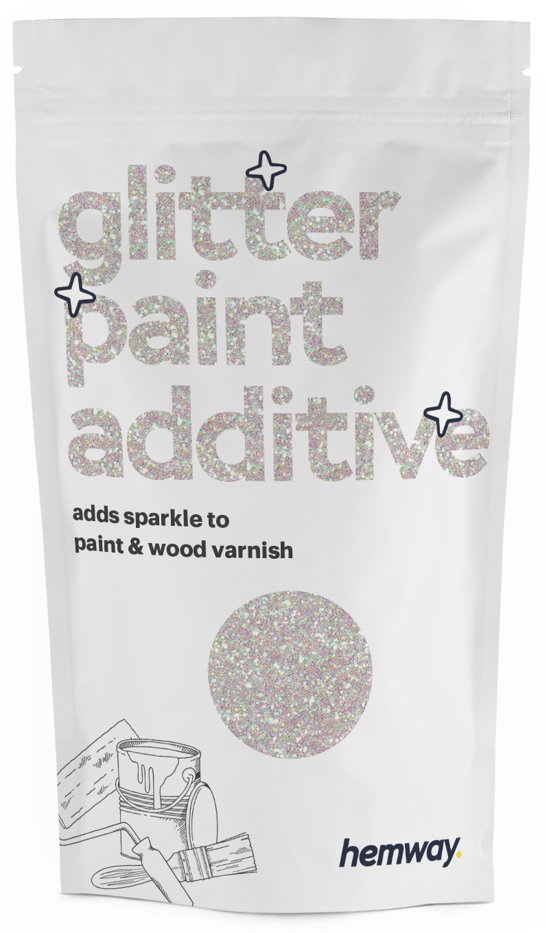 Hemway Glitter Paint Wall Additive for Emulsion (Choose 32 colours