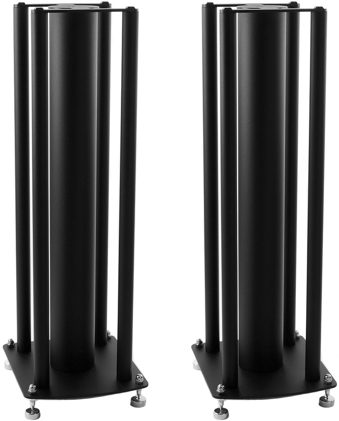 KEF LS50 Official Speaker Stands PAIR Loudspeaker Custom Design Black eBay