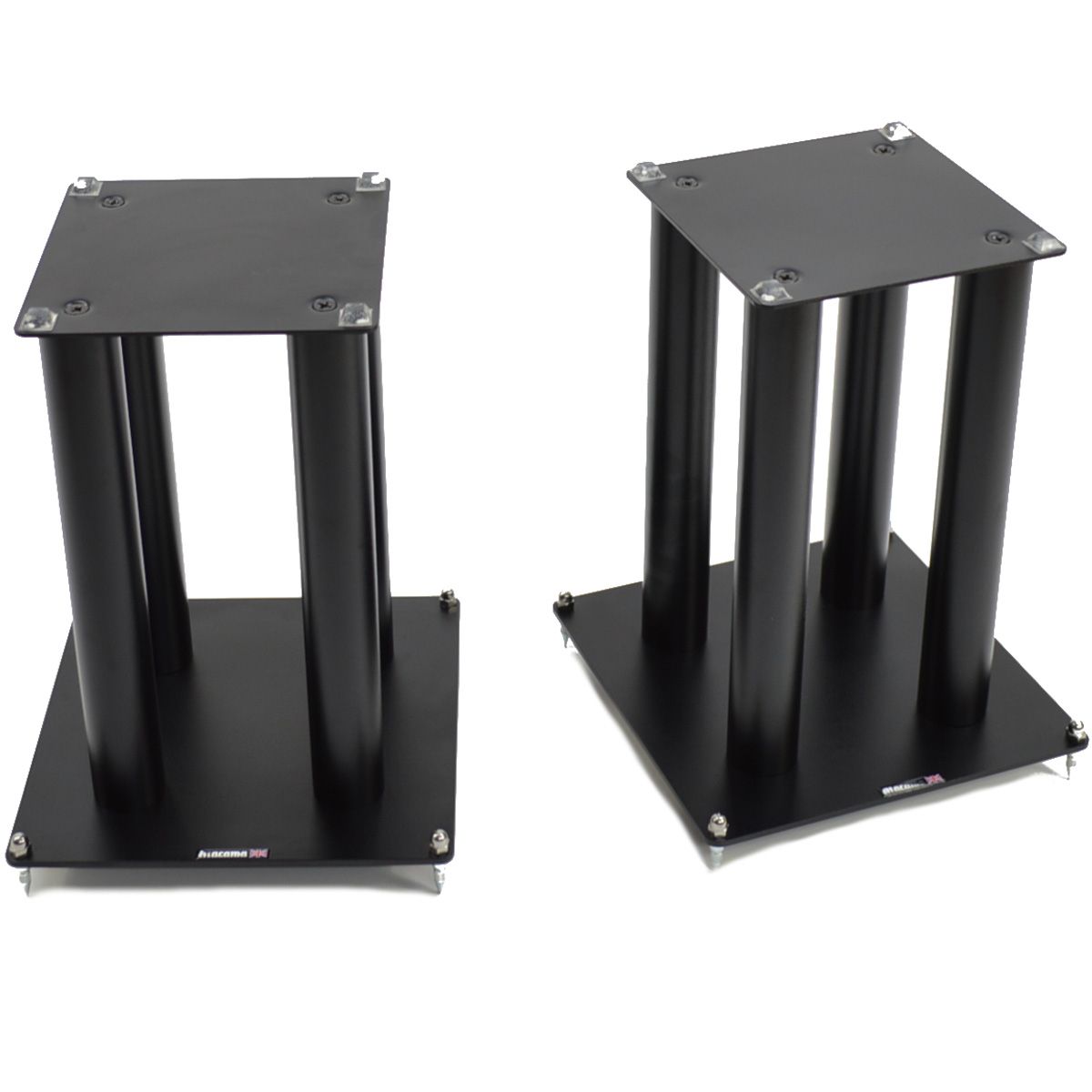 Atacama SLX 400 Speaker Stands PAIR Satin Black 40cm 400mm Tall eBay