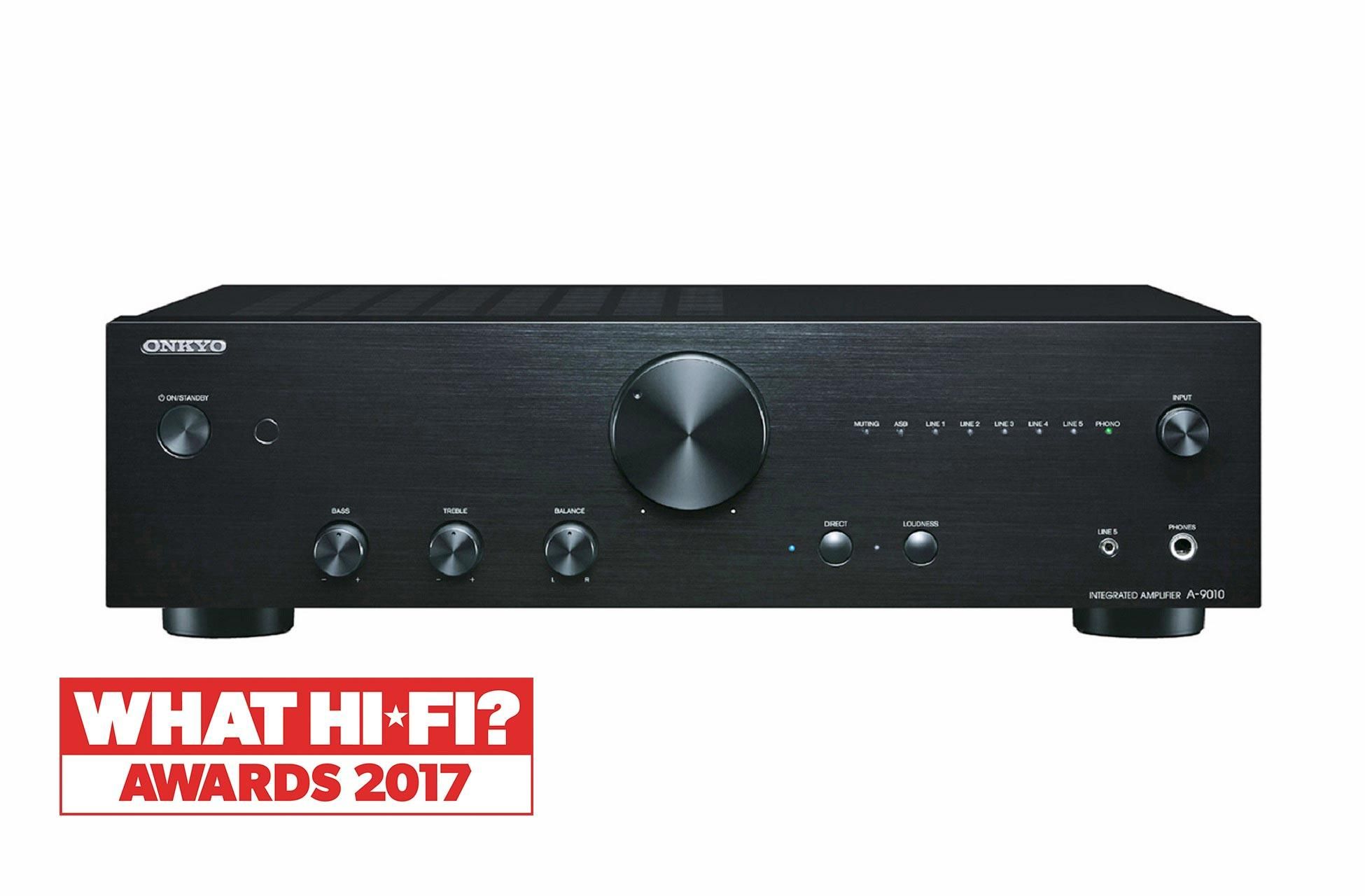 ONKYO A9010 Integrated Stereo Amplifier Black Home Audiophile