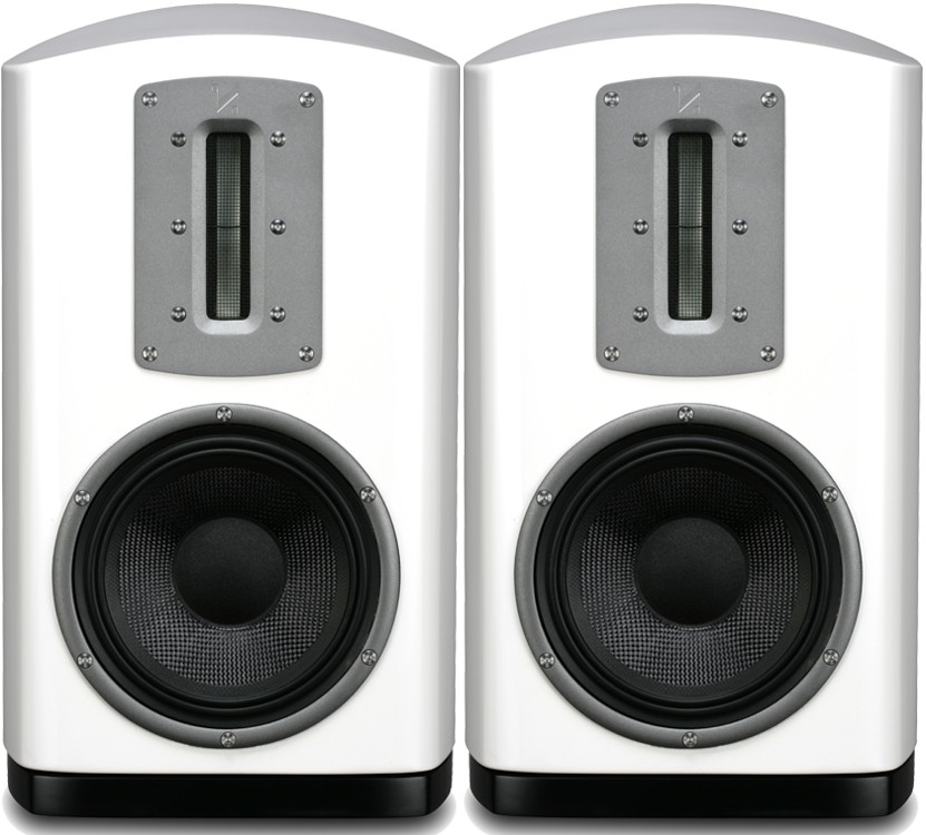 Quad Z 2 Speakers Z2 Piano White Loudspeaker Pair Hi Fi Best