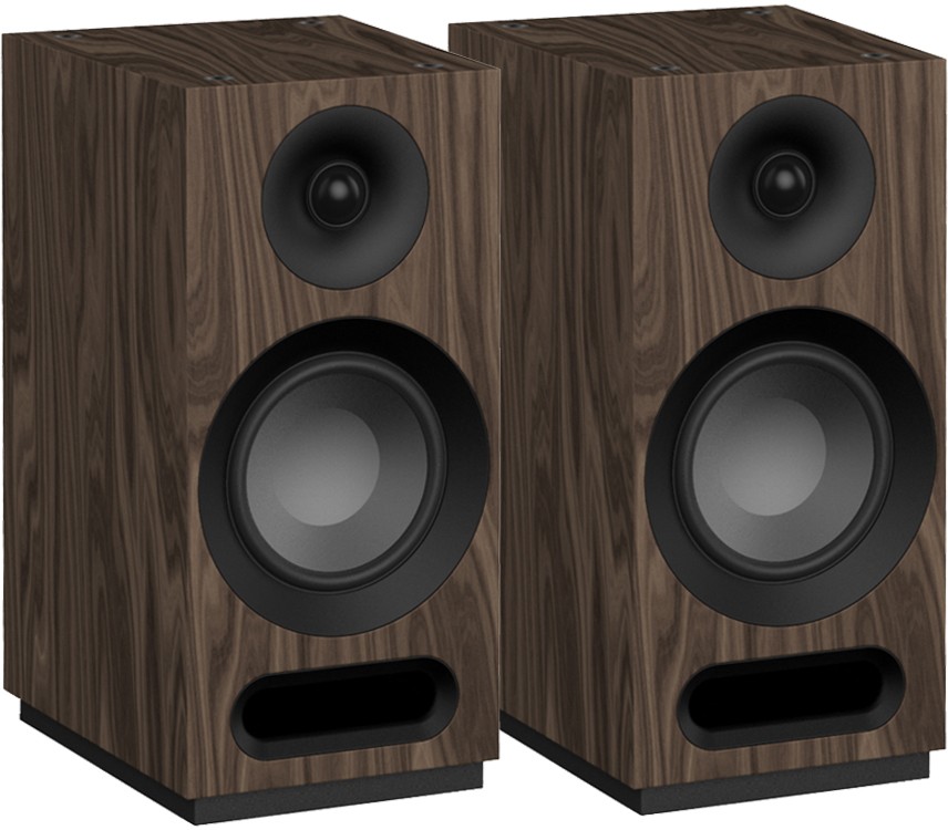 Jamo S803 Speakers Compact Bookshelf Loudspeakers Walnut Pair Ebay