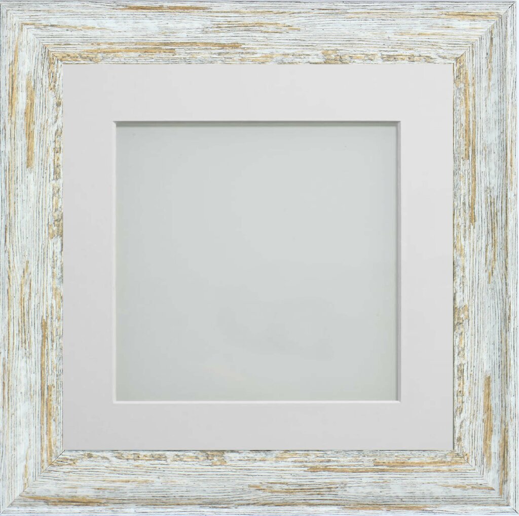 Frame Company Rustic Driftwood, White, Blue & Coal Instagram Square ...