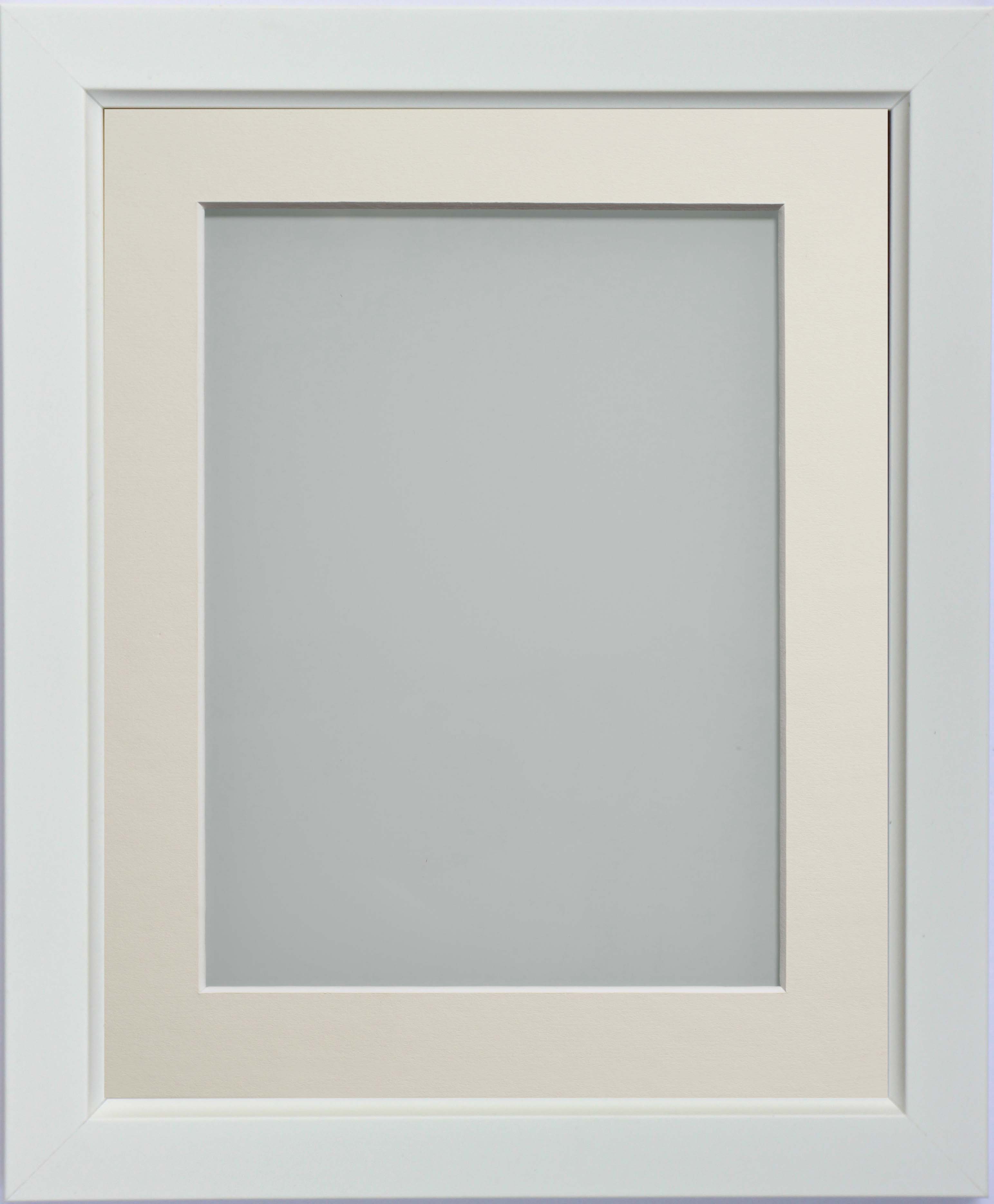 Frame Company Ainsworth Range White Bevelled Picture Photo Frames with ...